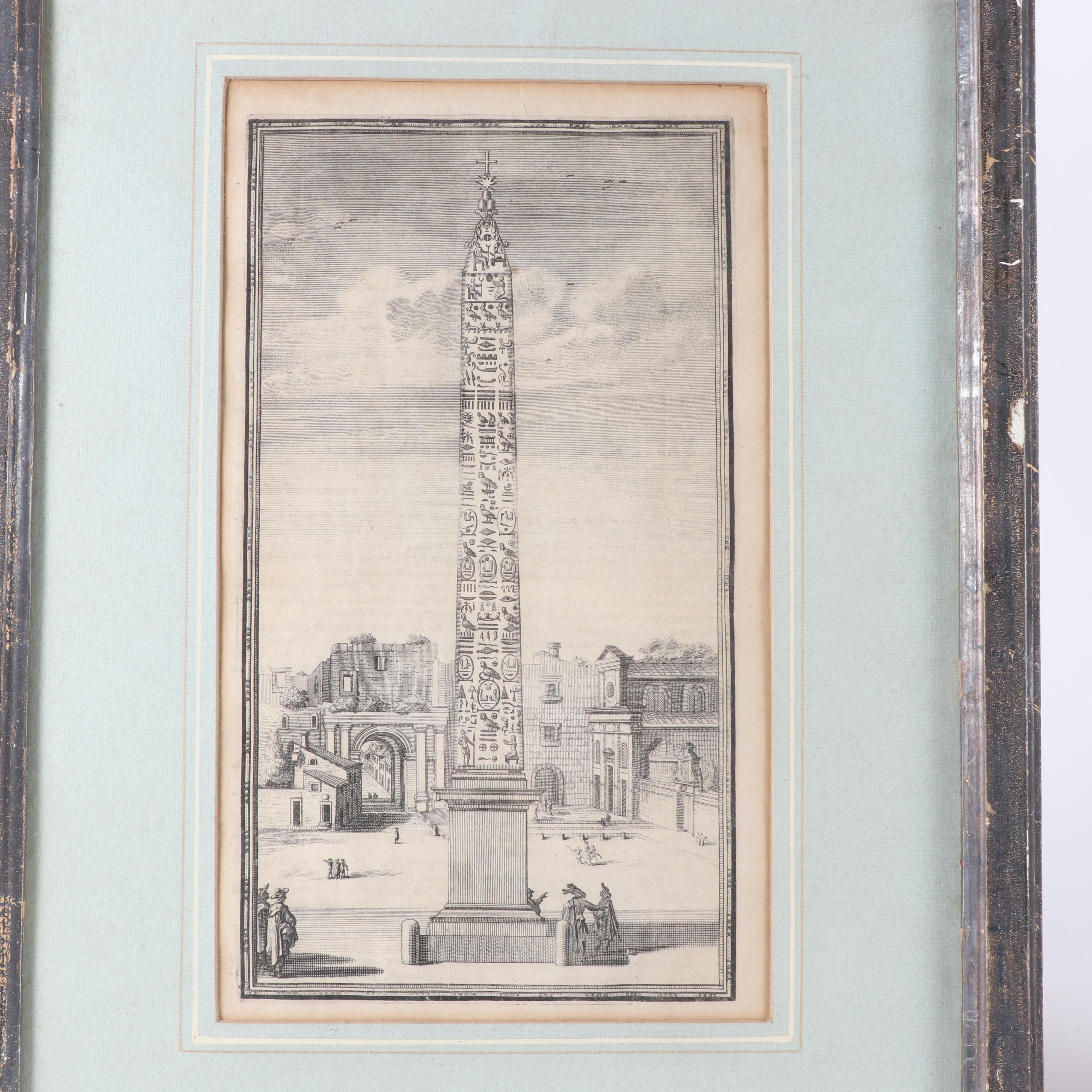 Engravings of Masonic Obelisks