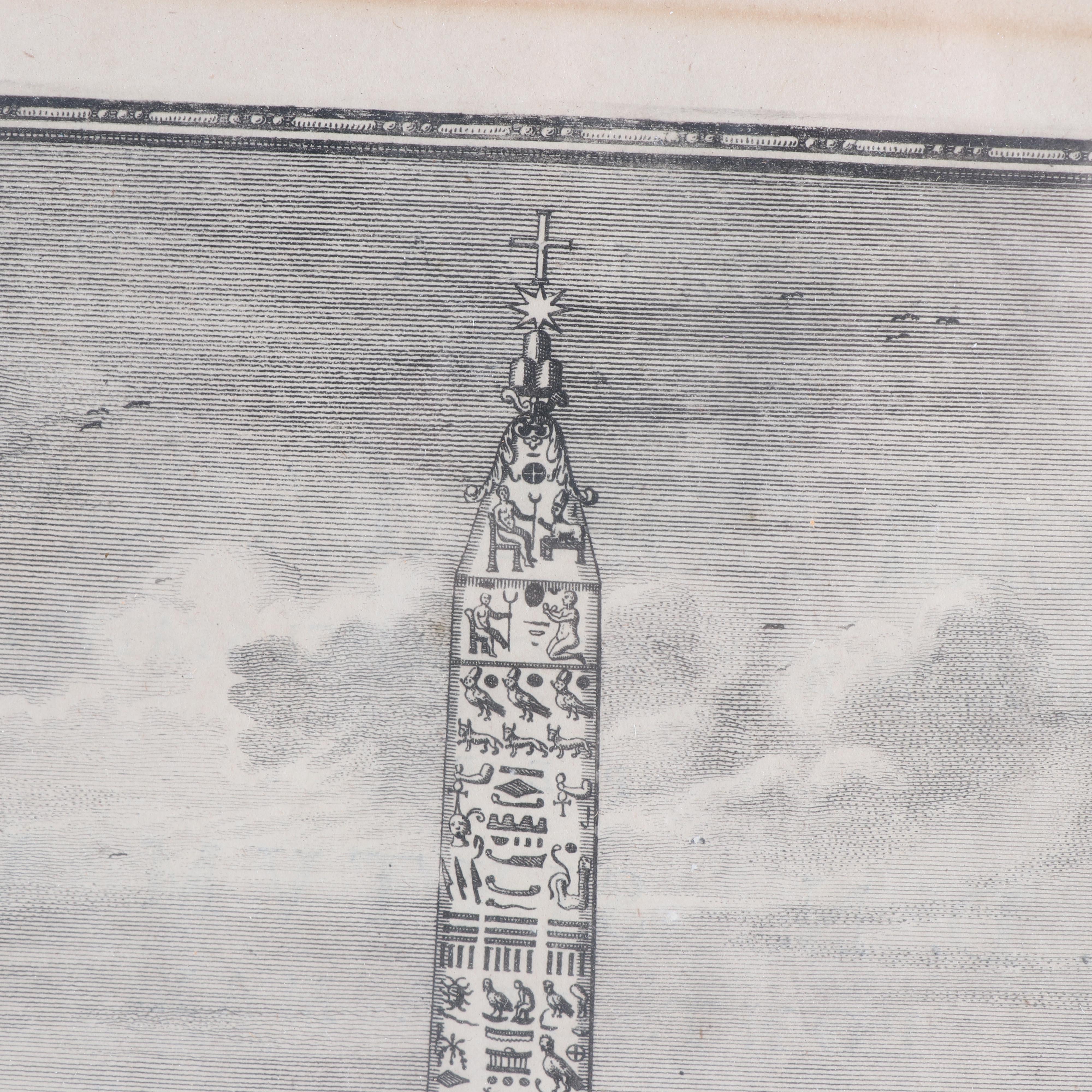 Engravings of Masonic Obelisks
