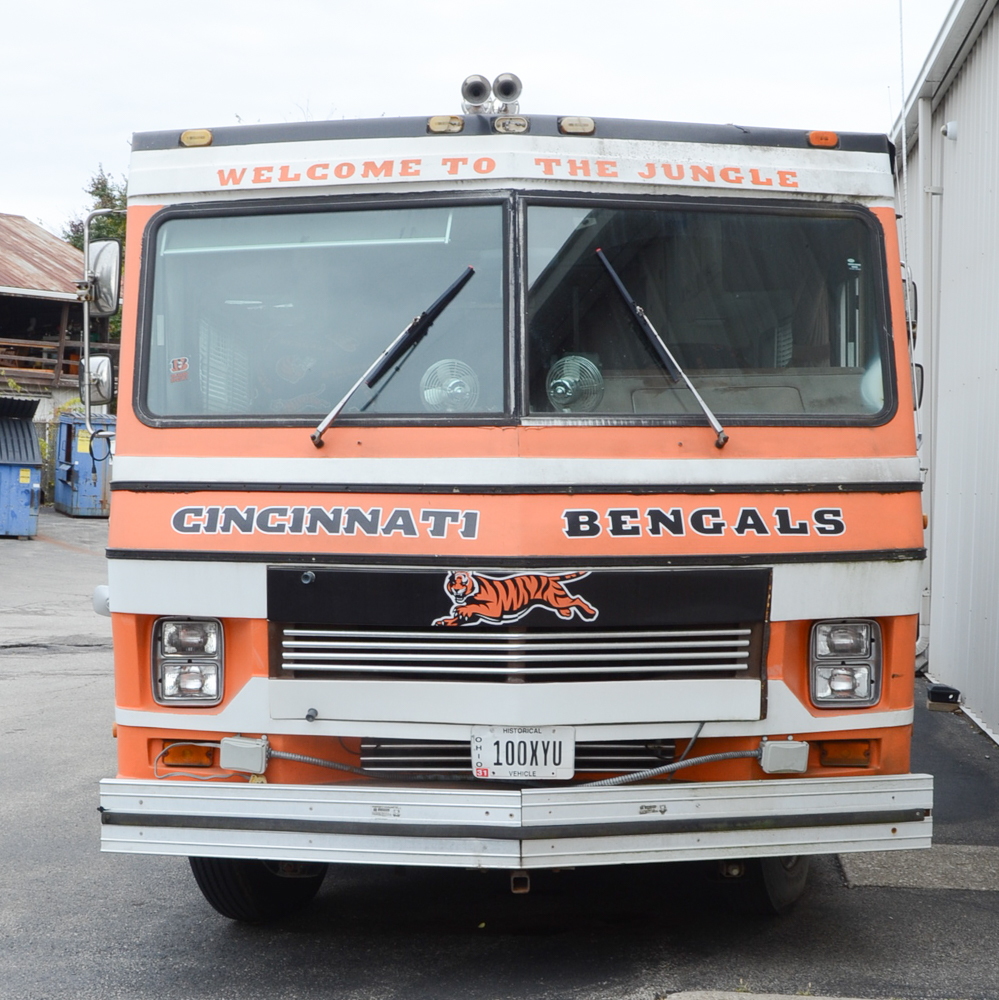 1987 Allegro Cincinnati Bengals Motorhome