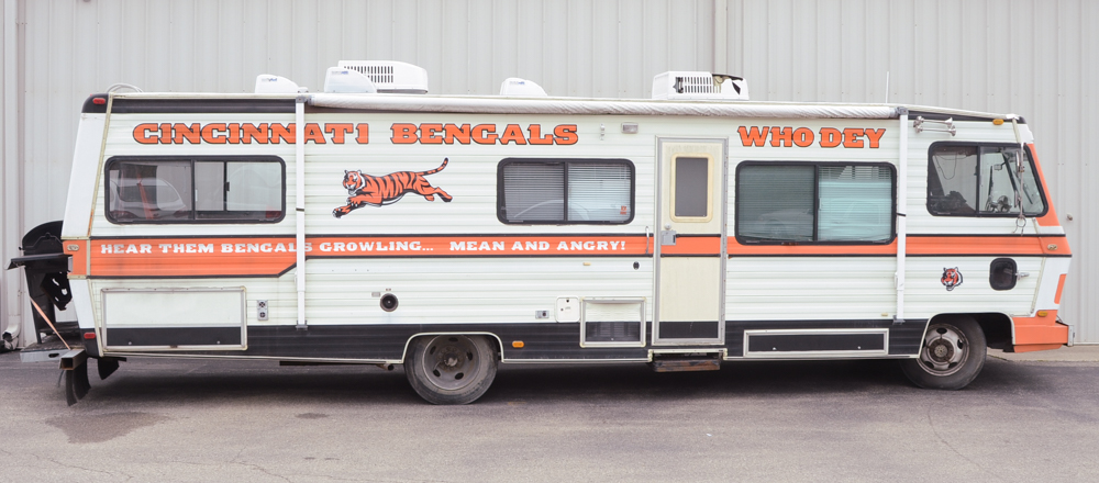 1987 Allegro Cincinnati Bengals Motorhome