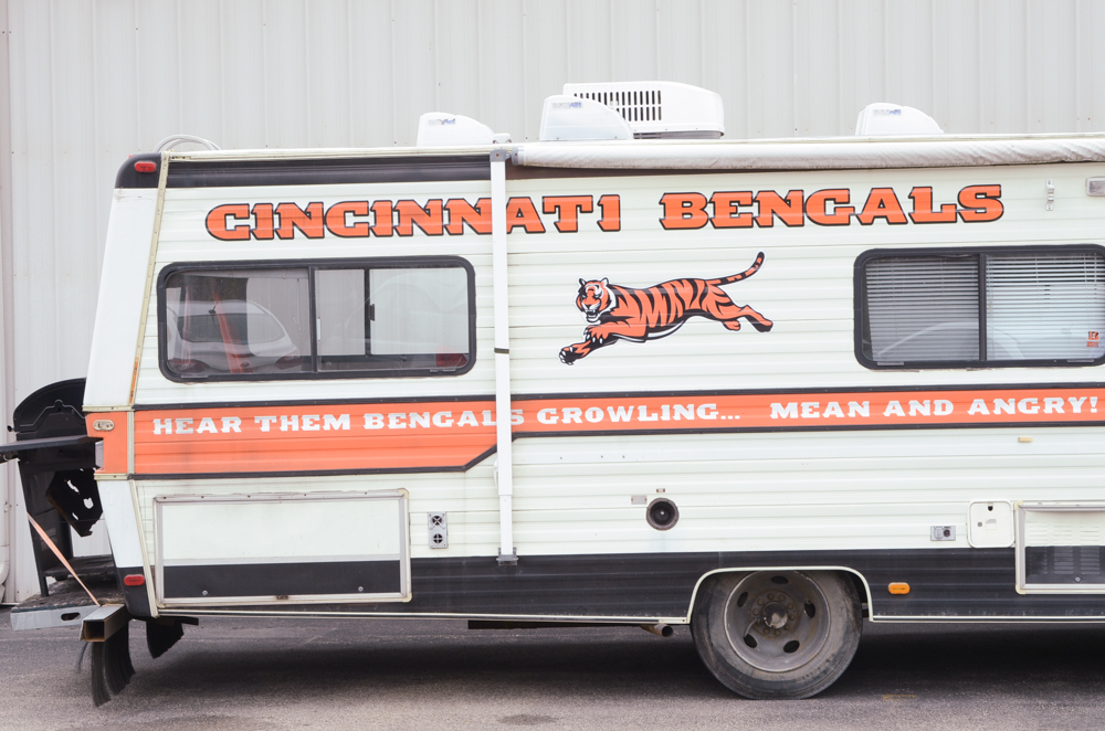 1987 Allegro Cincinnati Bengals Motorhome