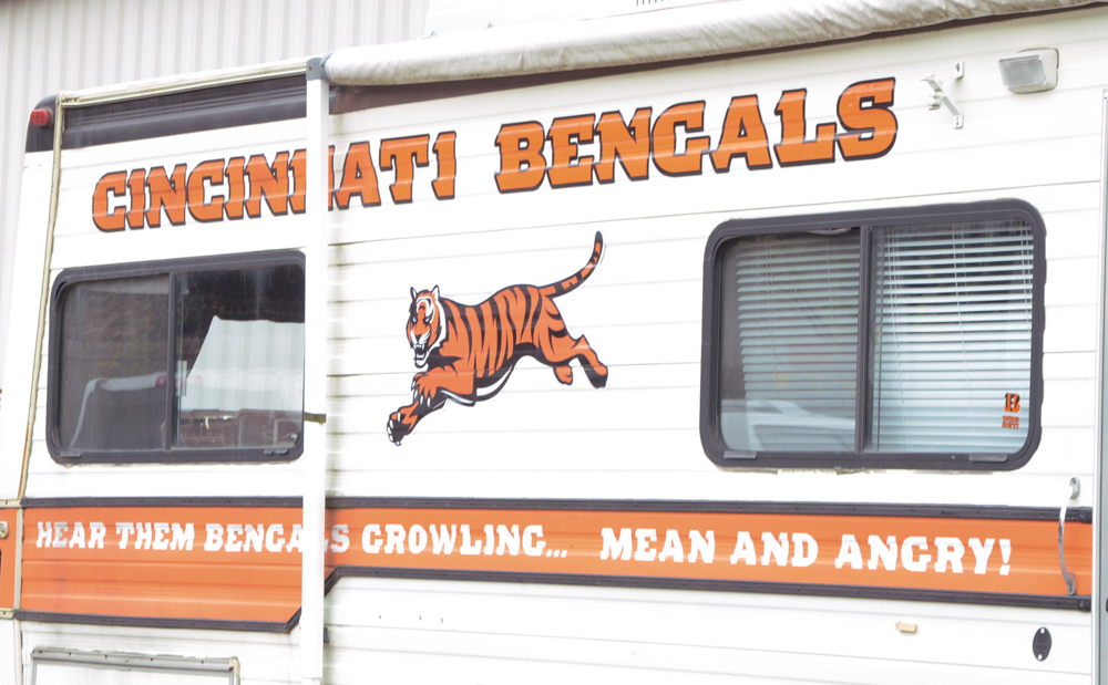 1987 Allegro Cincinnati Bengals Motorhome