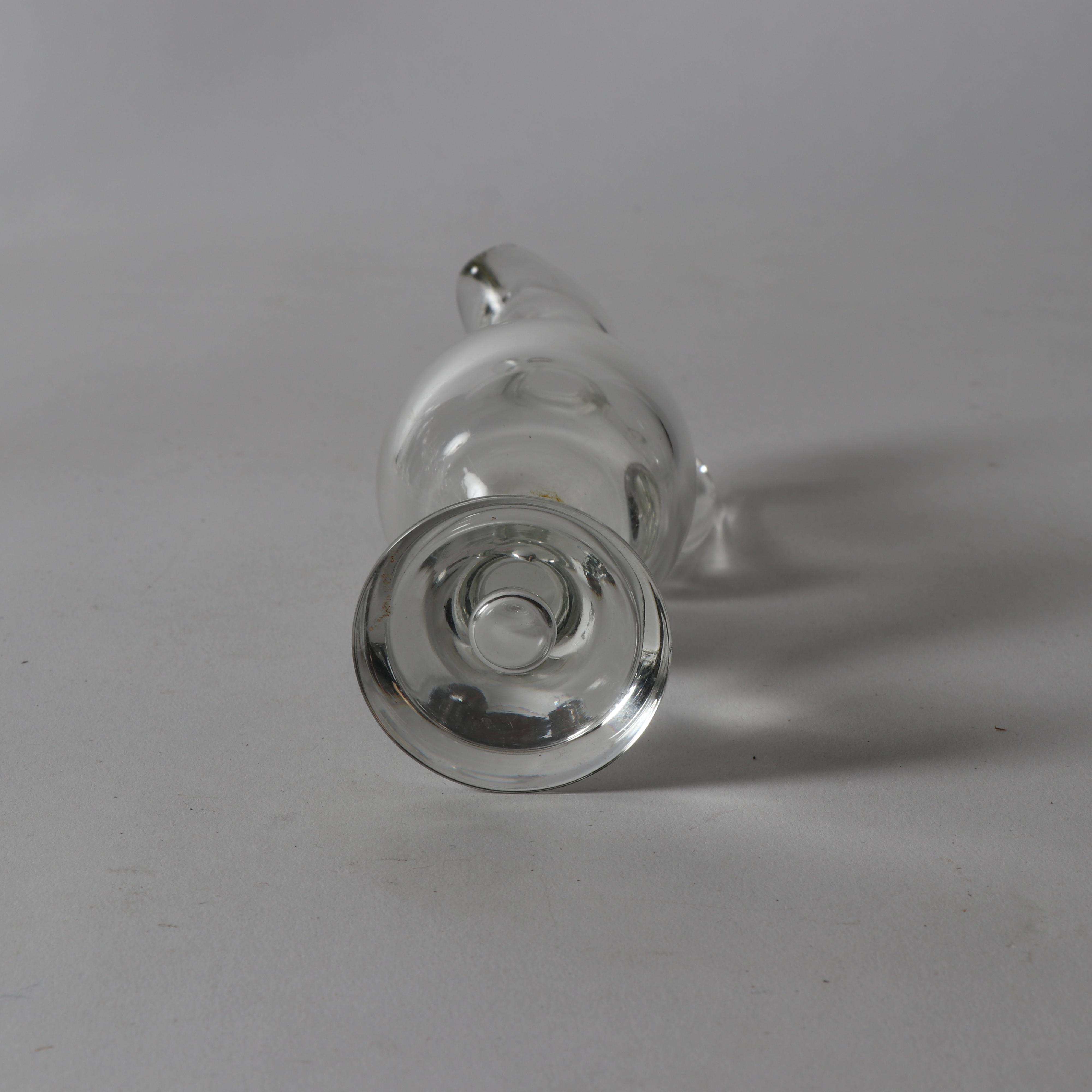 Holmegaard Style Stemware with Bubble Accented Bases