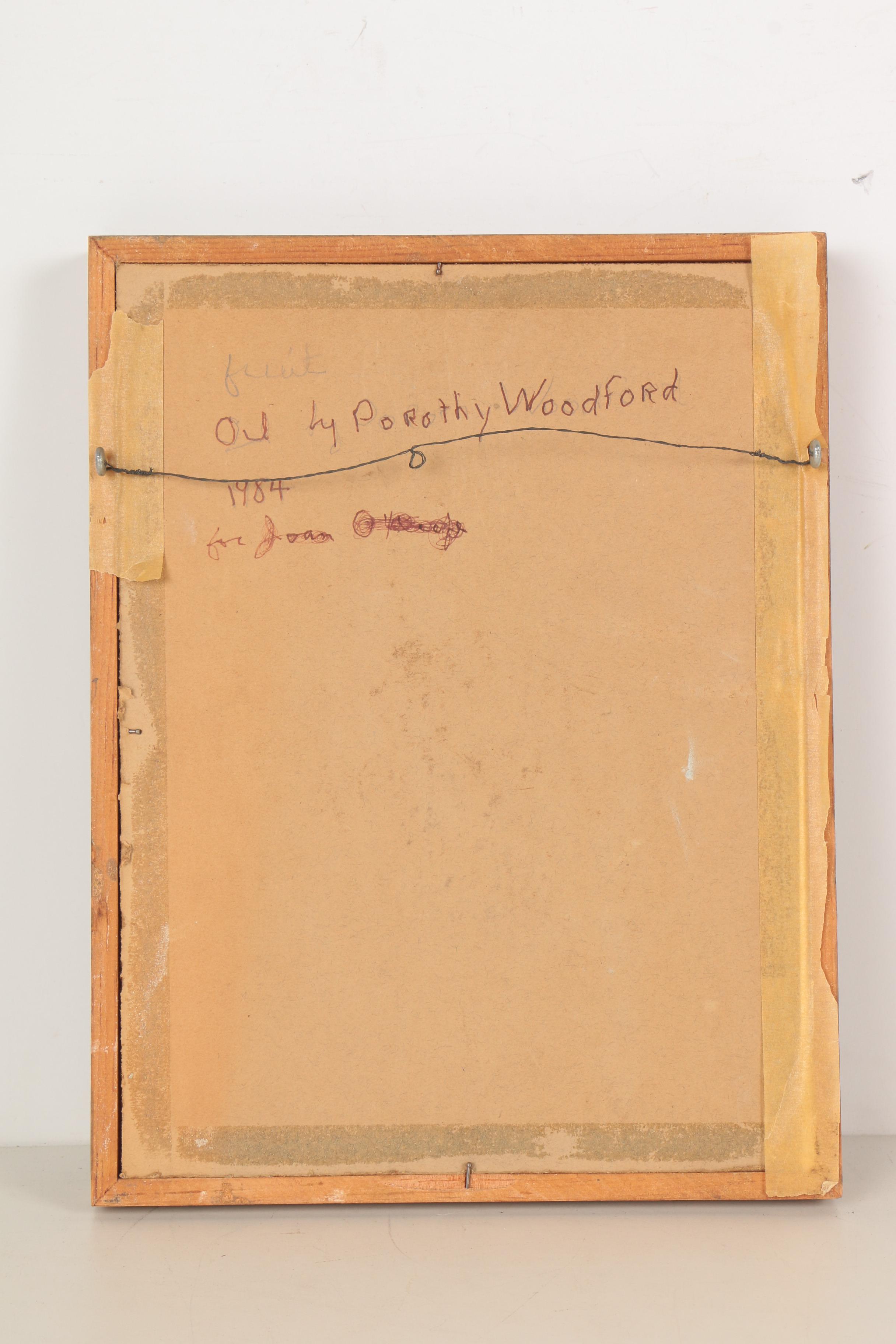 Dorothy Woodford Still Life Oil Painting