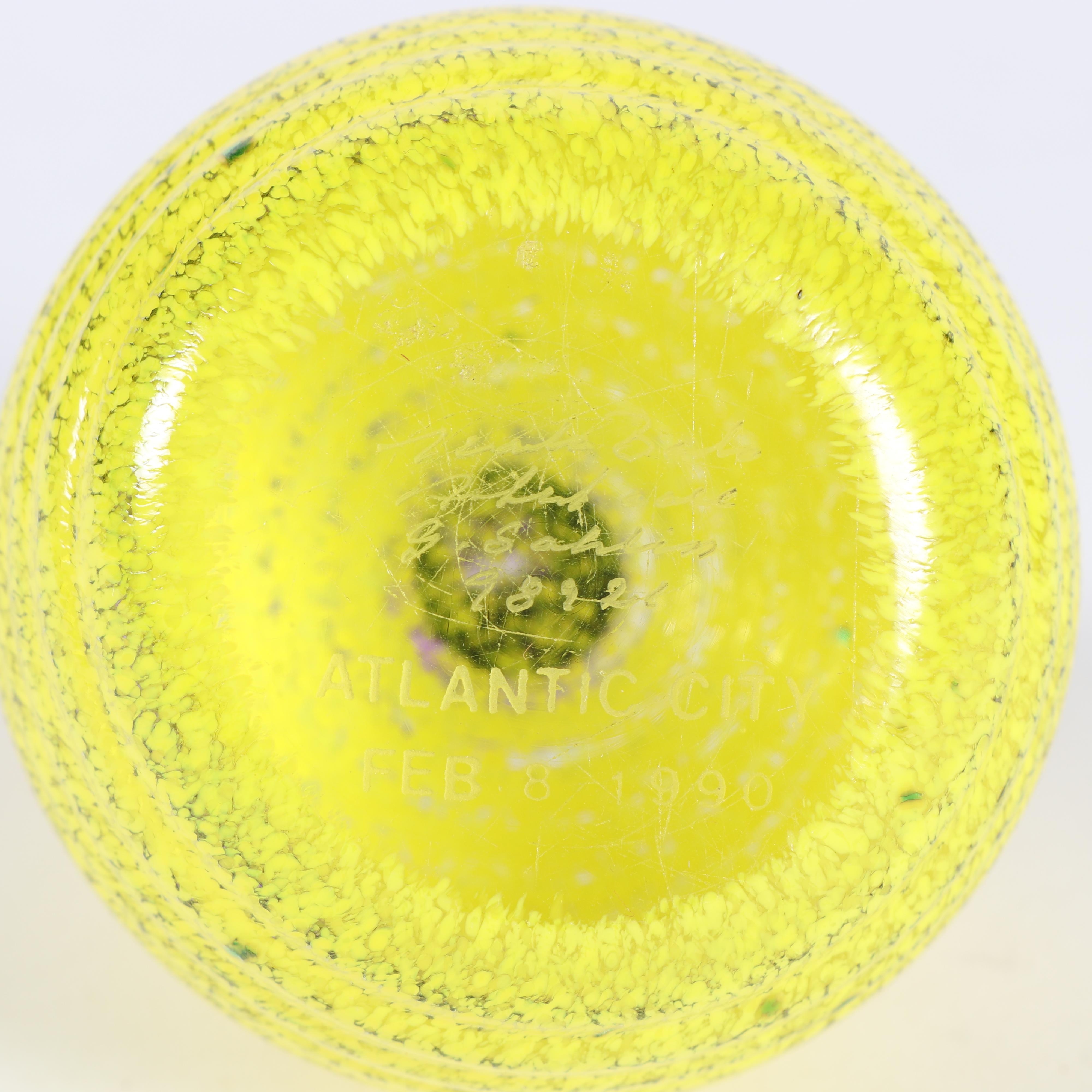 Gunnel Sahlin for Kosta Boda Frutteria Paperweight, Atlantic City Show 1990