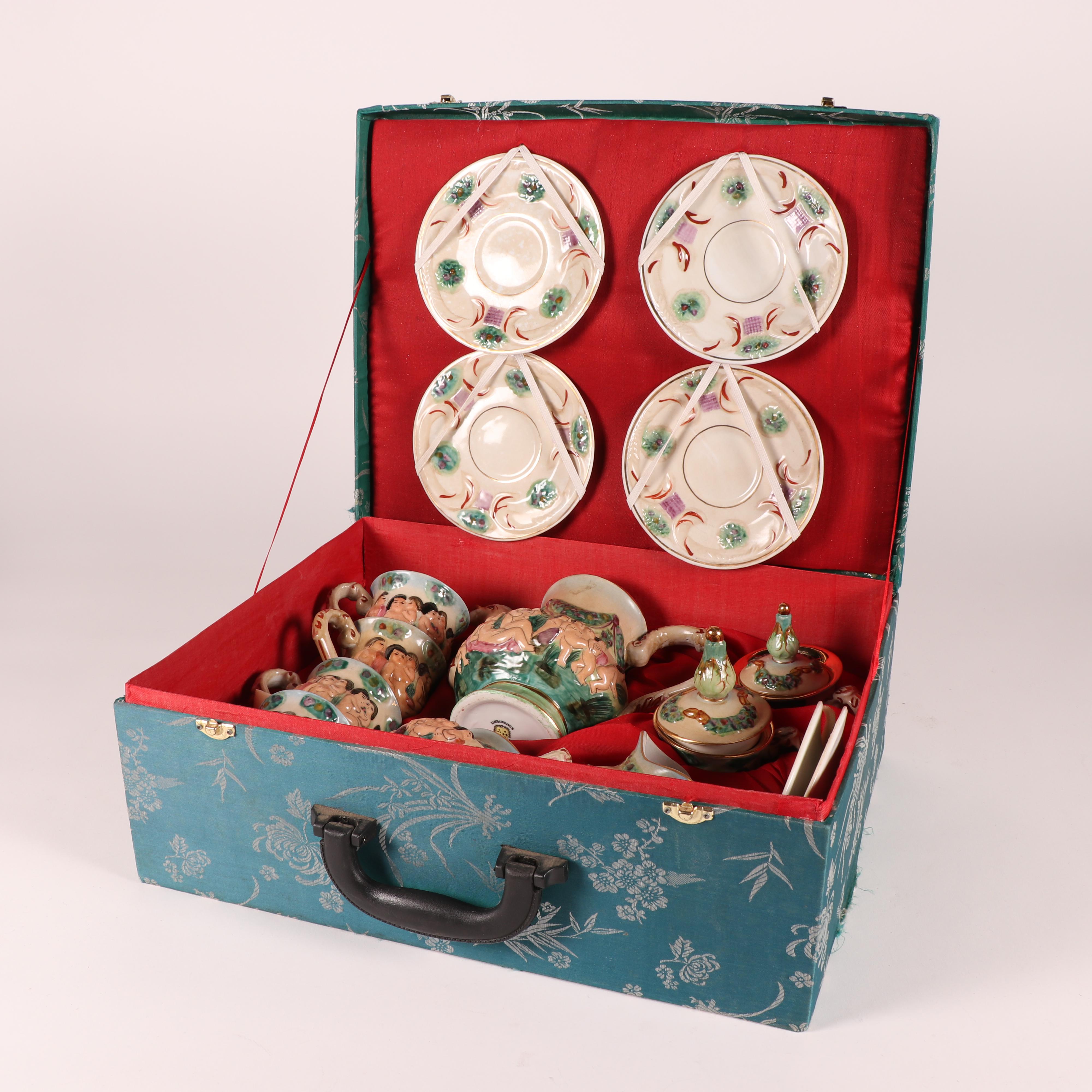 Vintage R. Capodimonte Tea Service