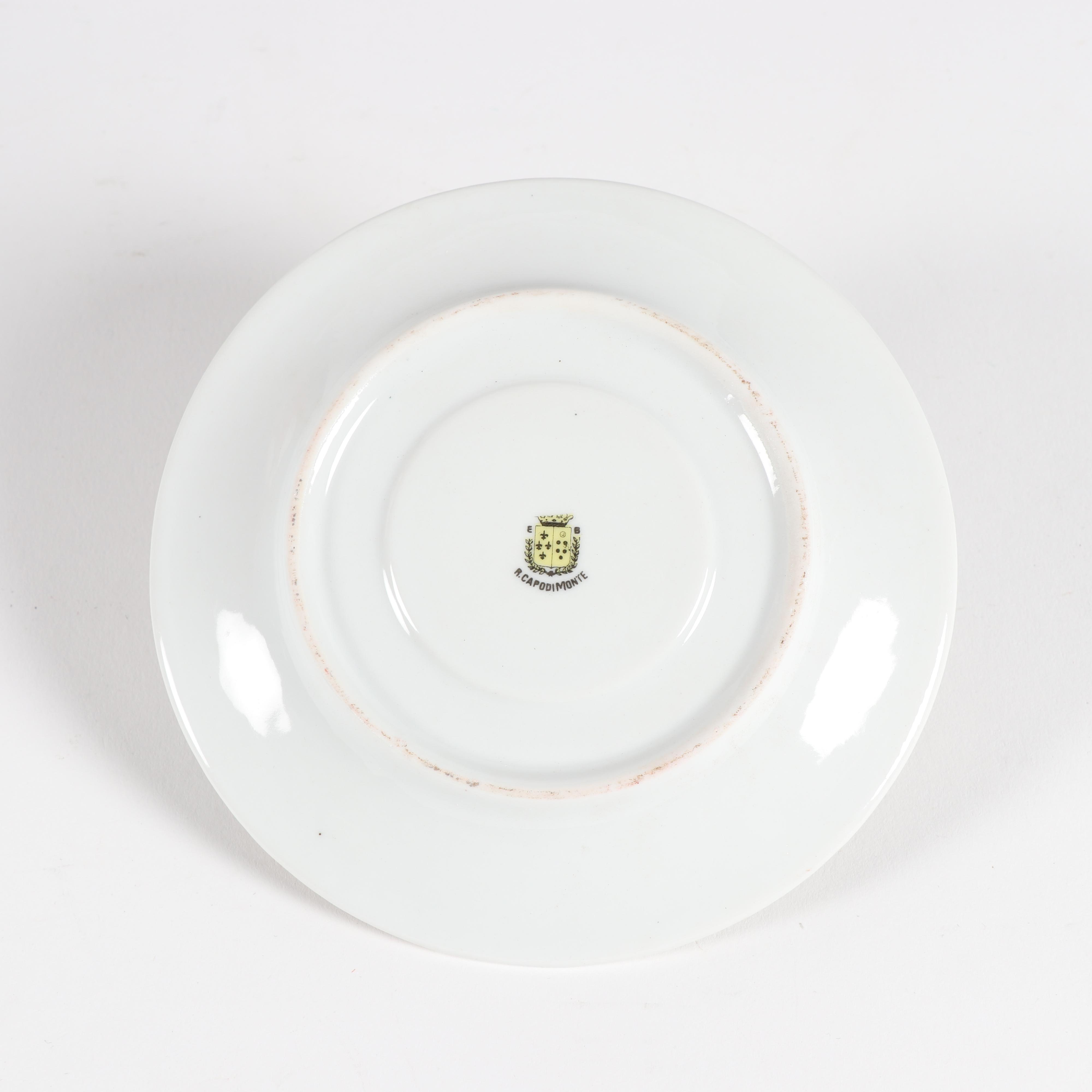 Vintage R. Capodimonte Tea Service