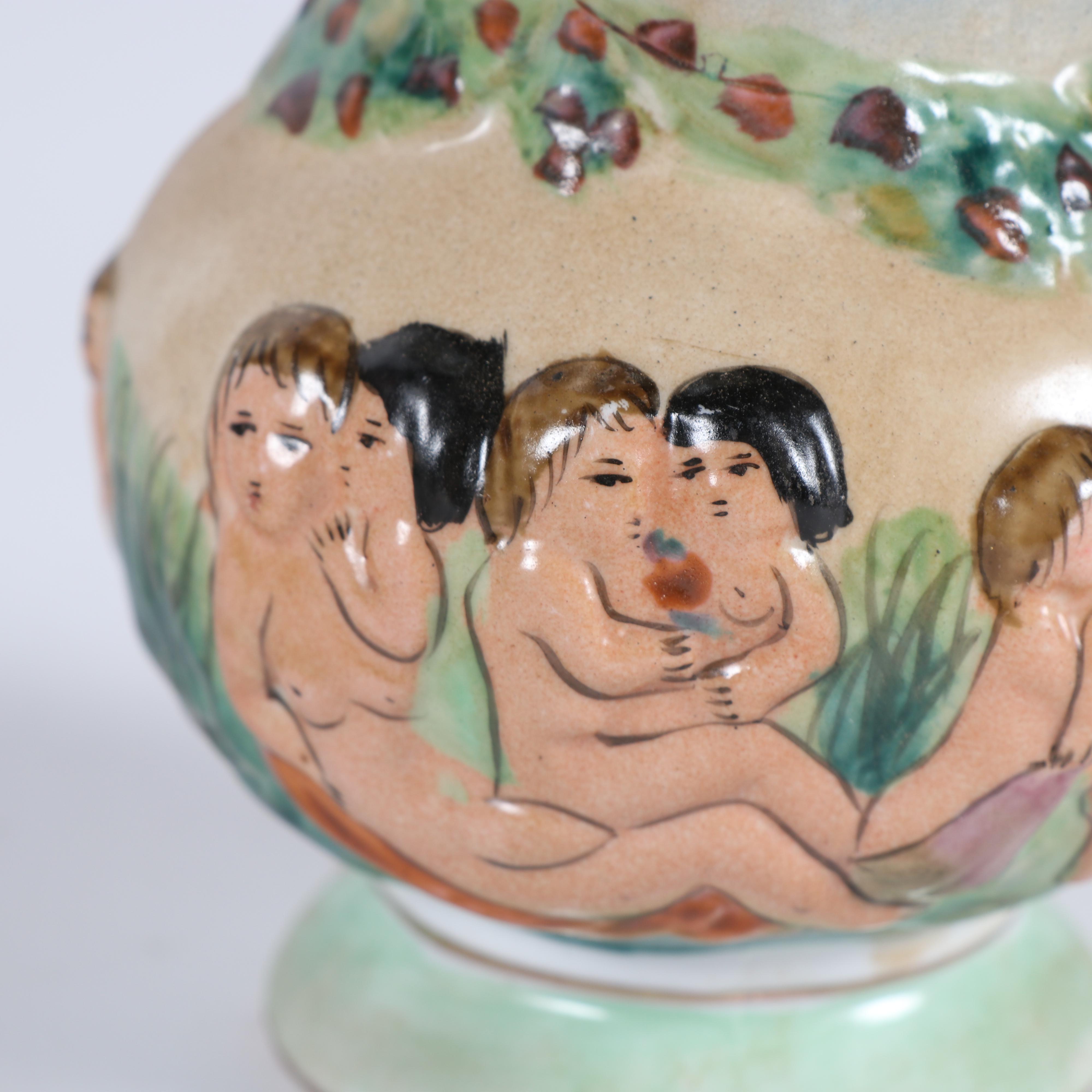 Vintage R. Capodimonte Tea Service