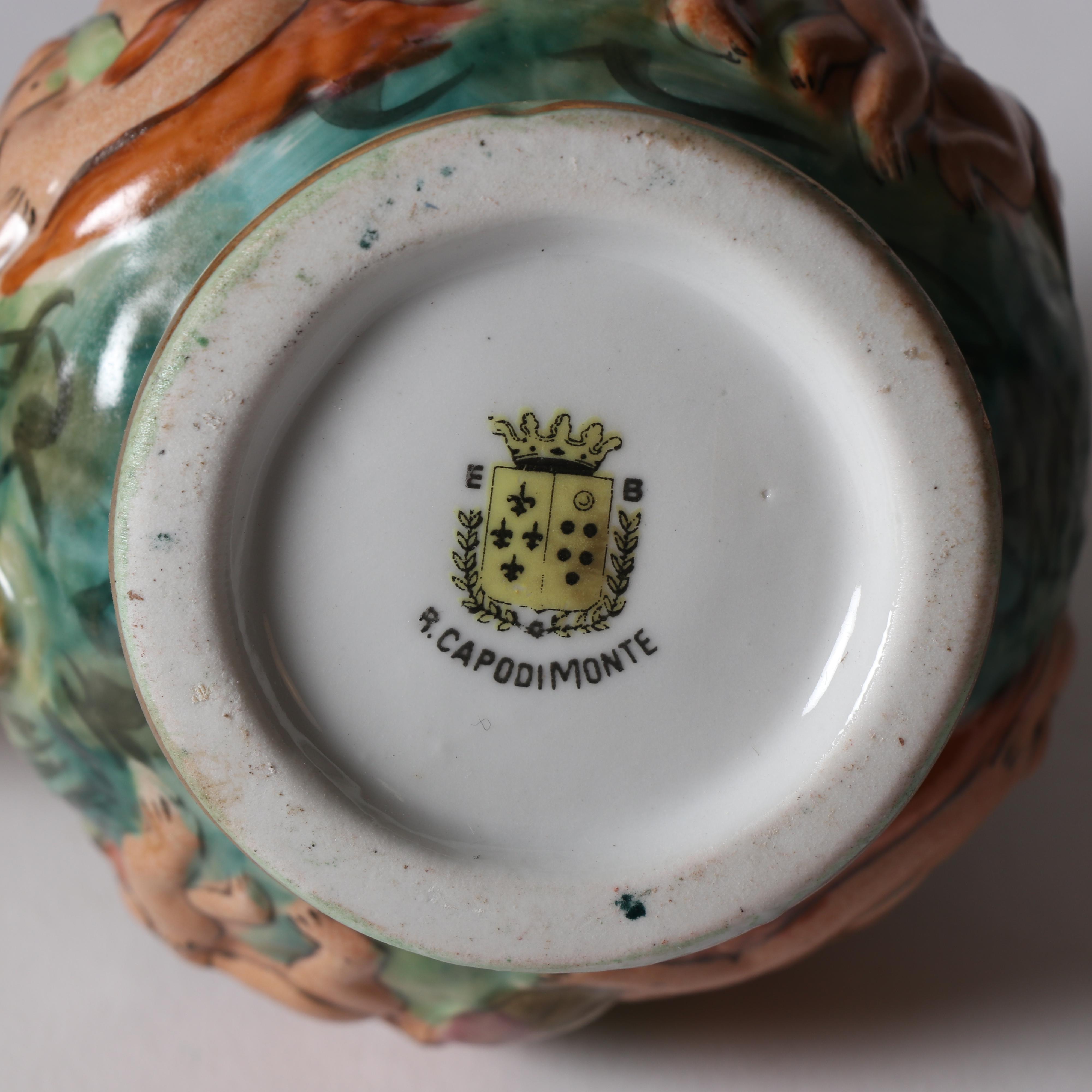 Vintage R. Capodimonte Tea Service