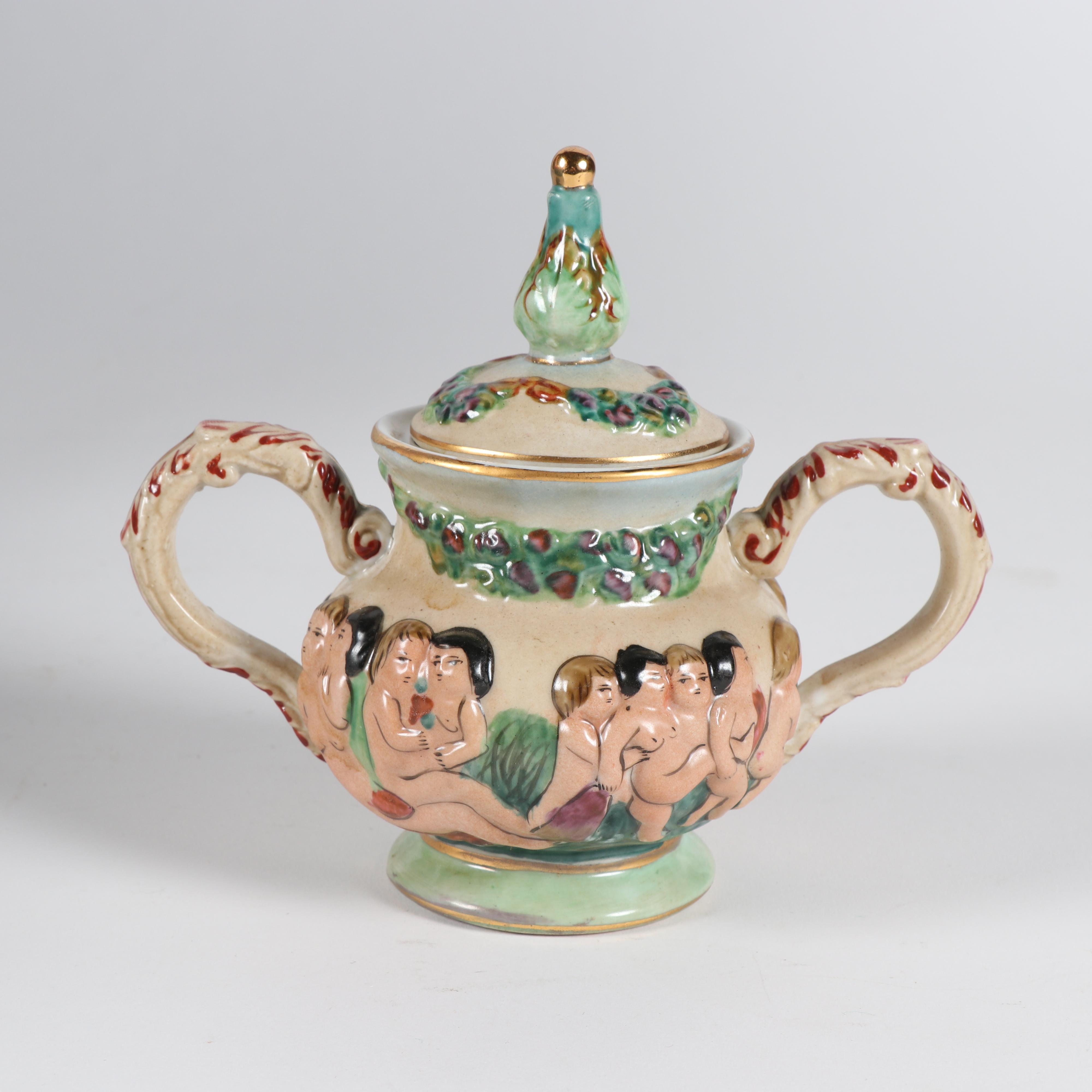 Vintage R. Capodimonte Tea Service