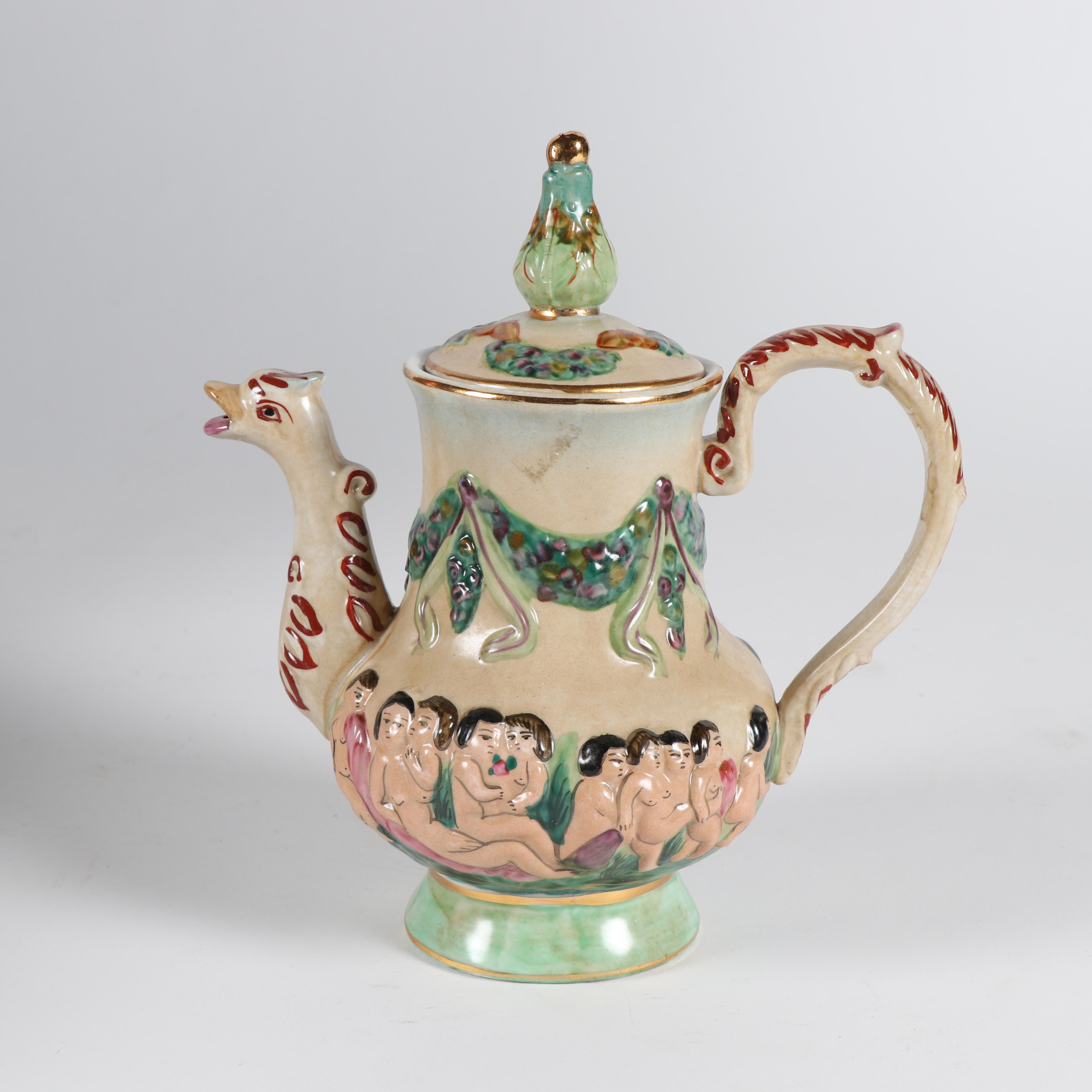 Vintage R. Capodimonte Tea Service