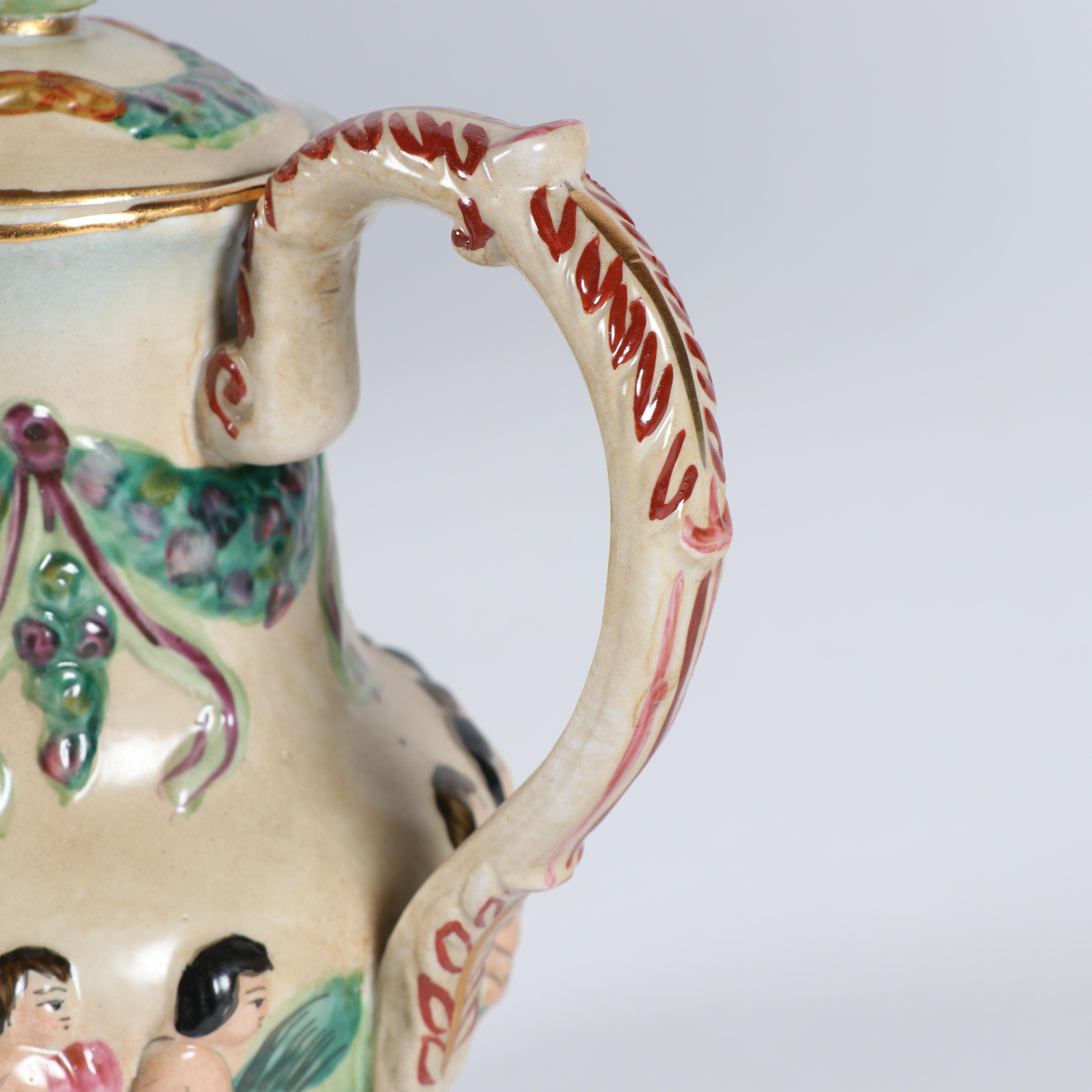 Vintage R. Capodimonte Tea Service