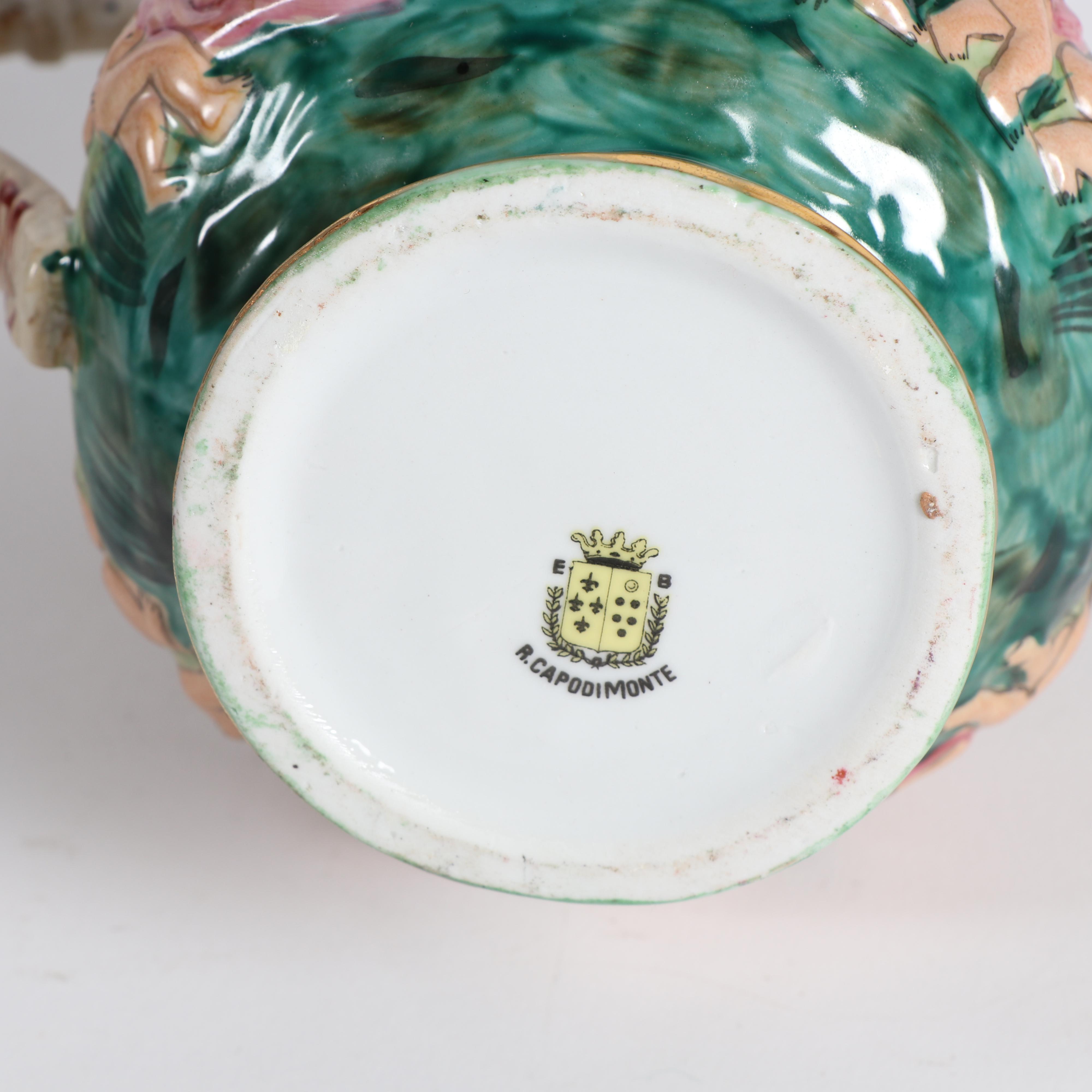 Vintage R. Capodimonte Tea Service