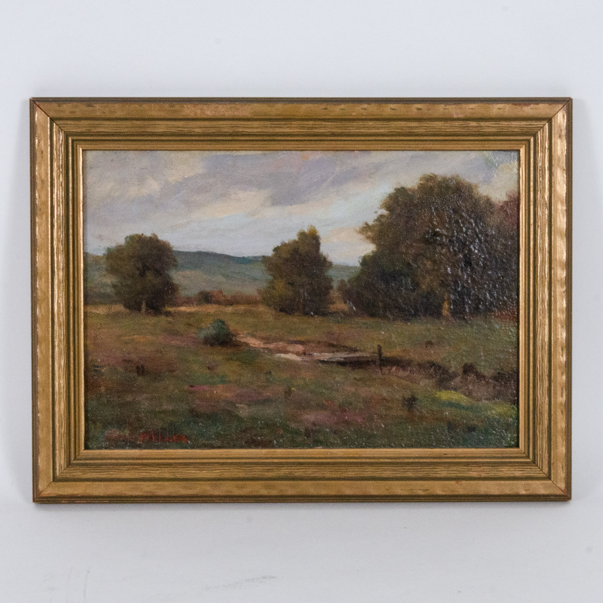 Carl Weller Landscape Oil Painting
