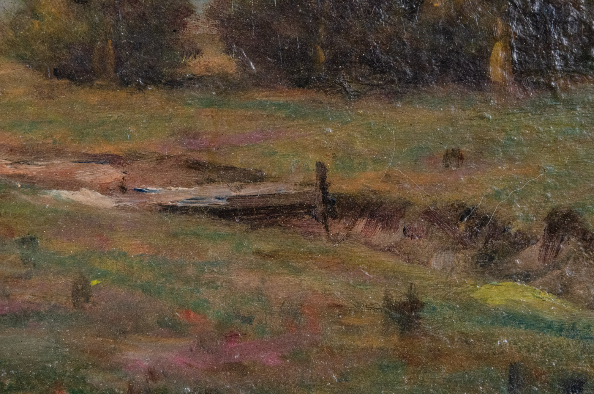 Carl Weller Landscape Oil Painting