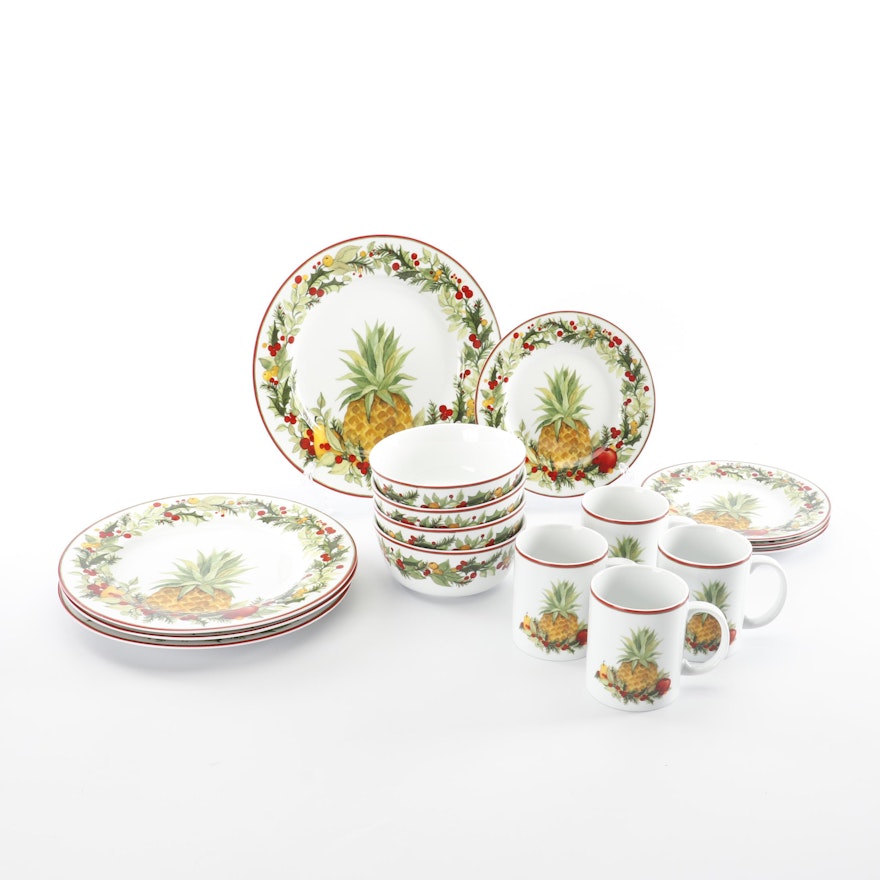 Andread by Sadek "Williamsburg Holiday Jubilee" Dinnerware