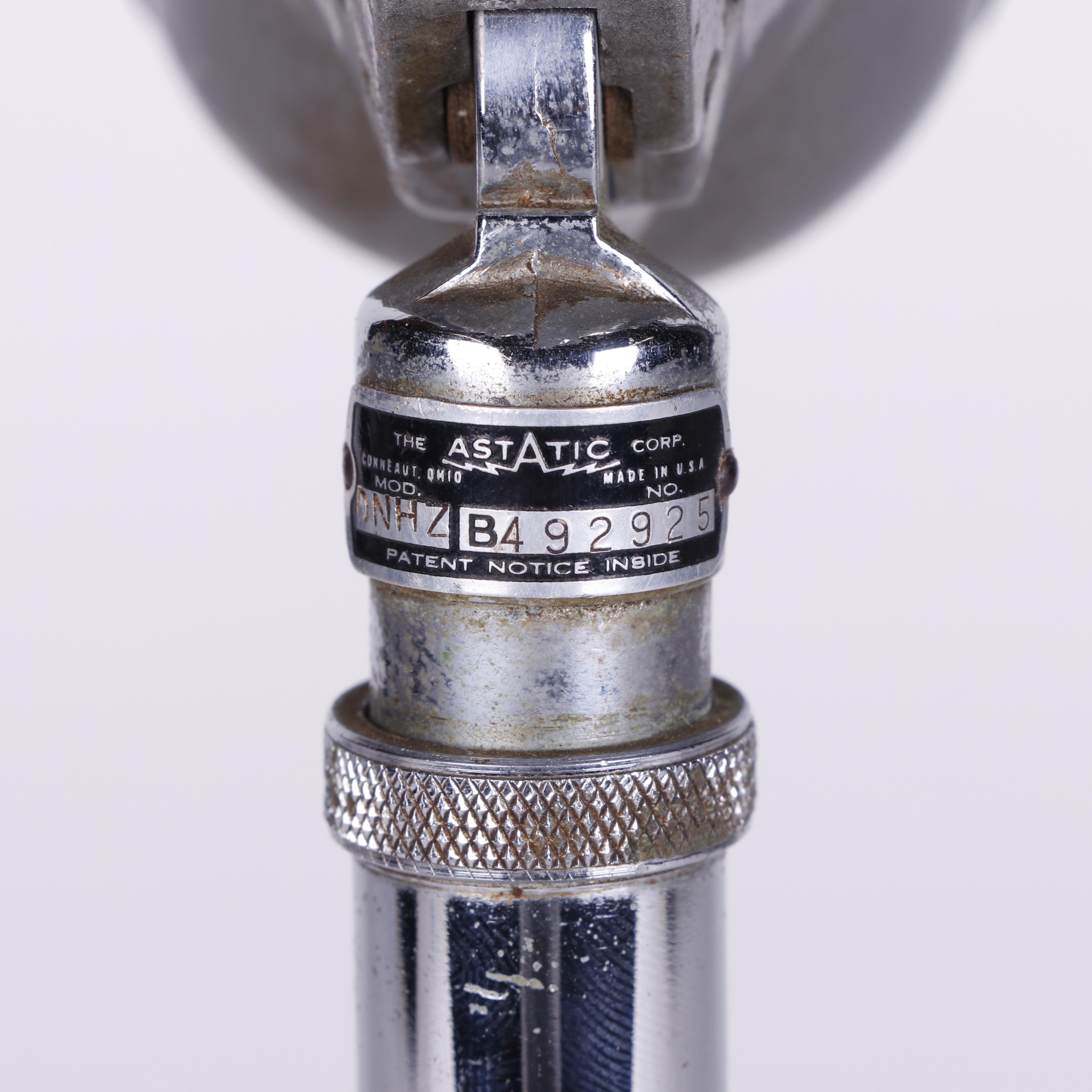 Astatic Brand Microphone, c. 1950s