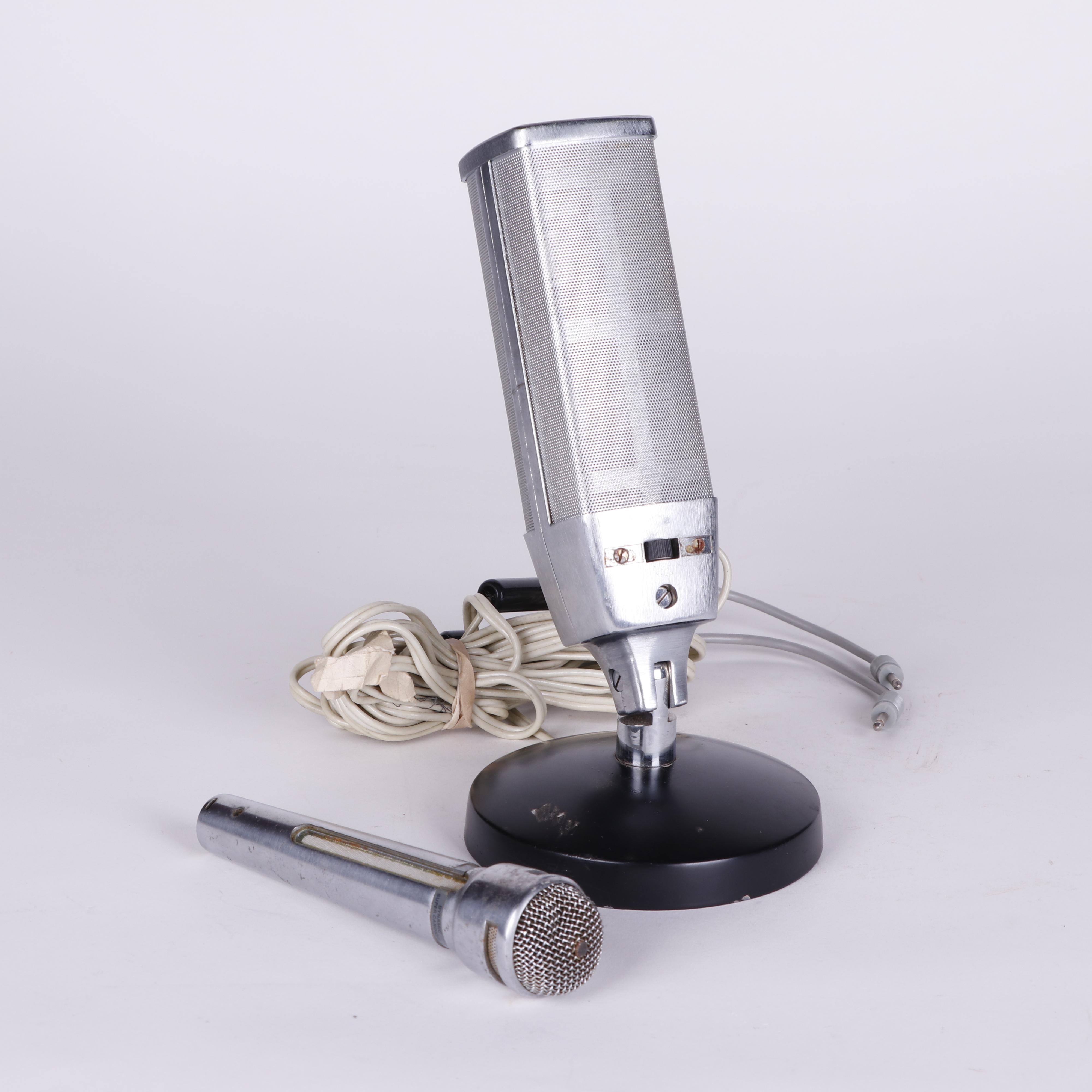 Lafayette Radio and Electro-Voice 660 Dynamic SuperCardioid Microphones