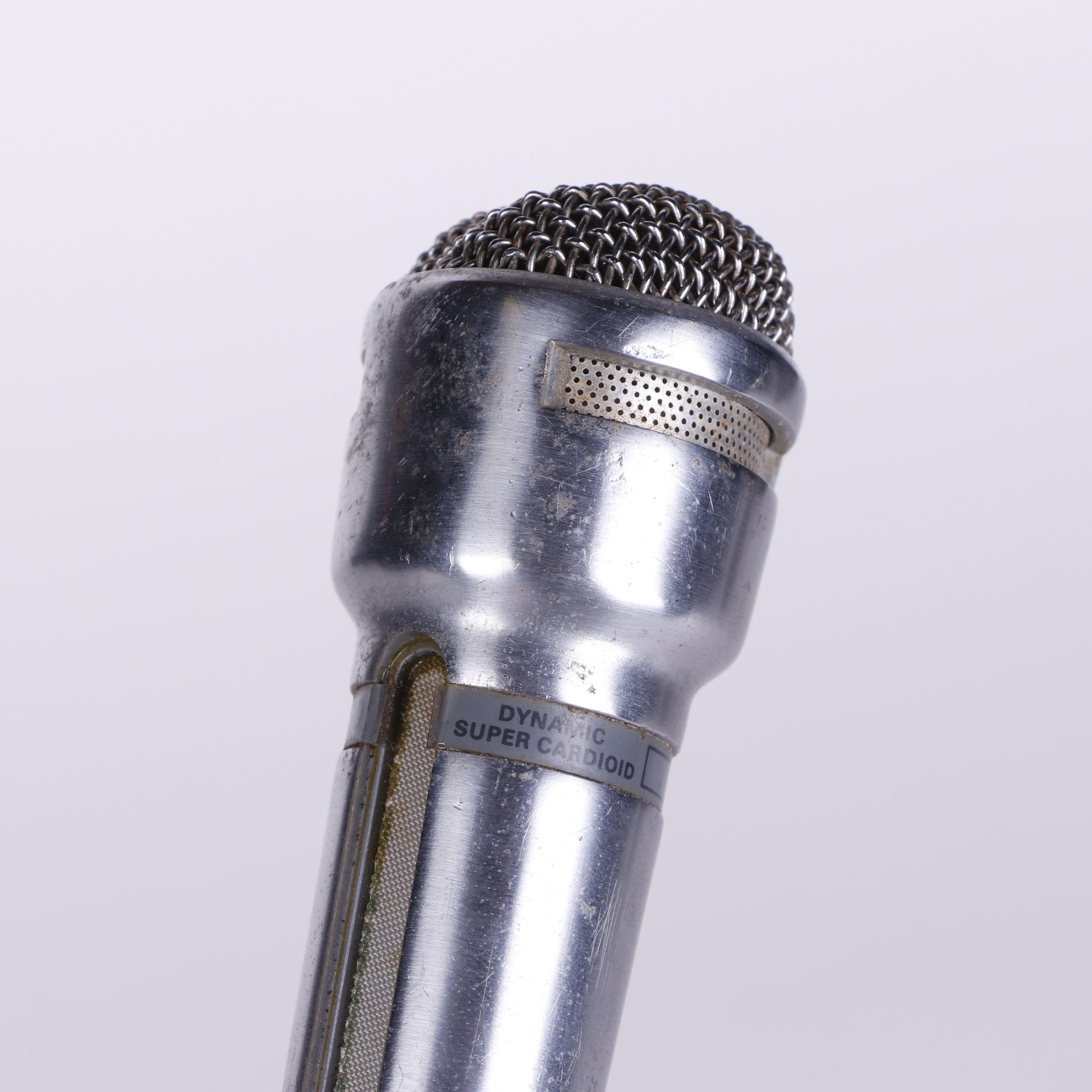 Lafayette Radio and Electro-Voice 660 Dynamic SuperCardioid Microphones