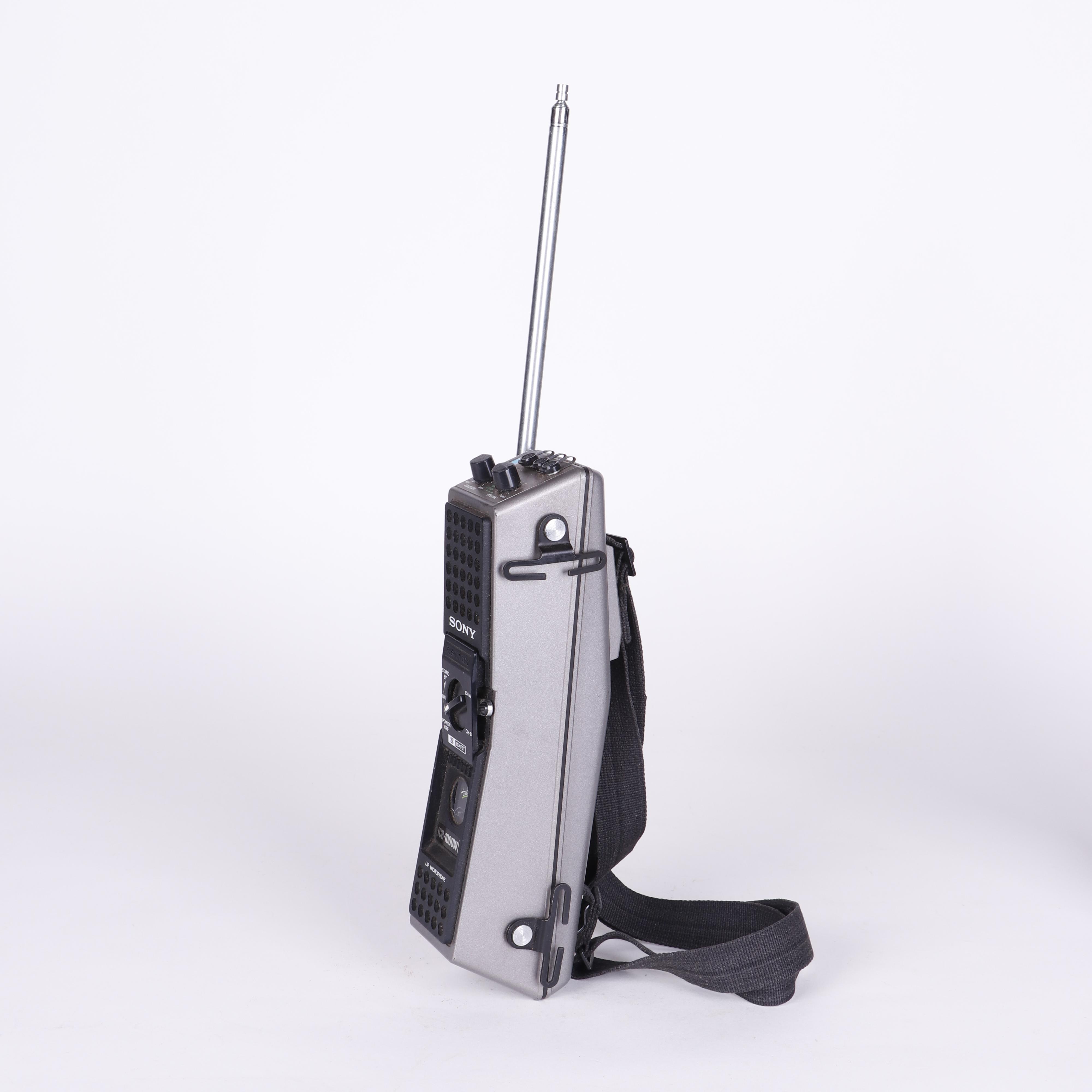 Sony ICB-1000W Short Wave Walkie-Talkies, 1974