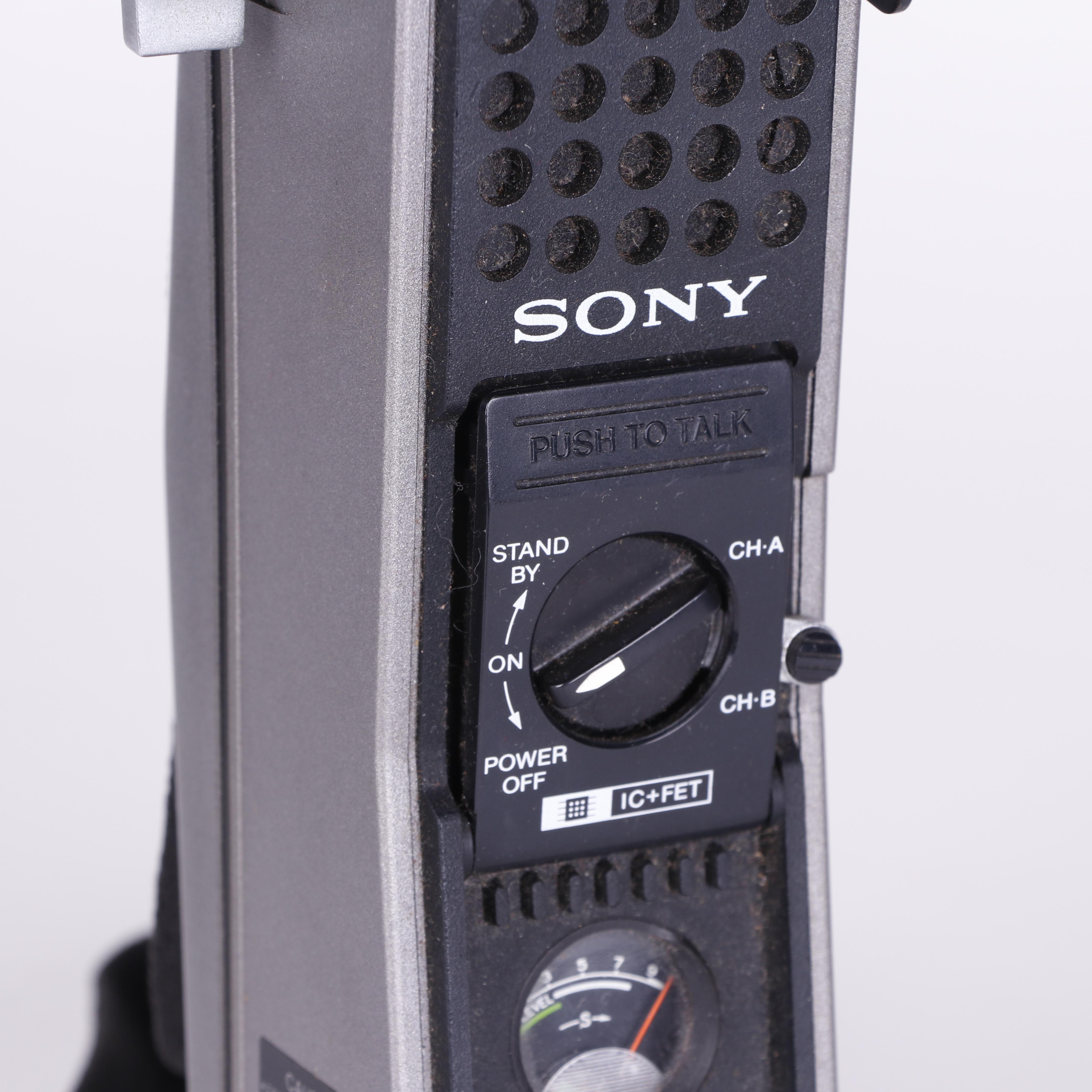 Sony ICB-1000W Short Wave Walkie-Talkies, 1974