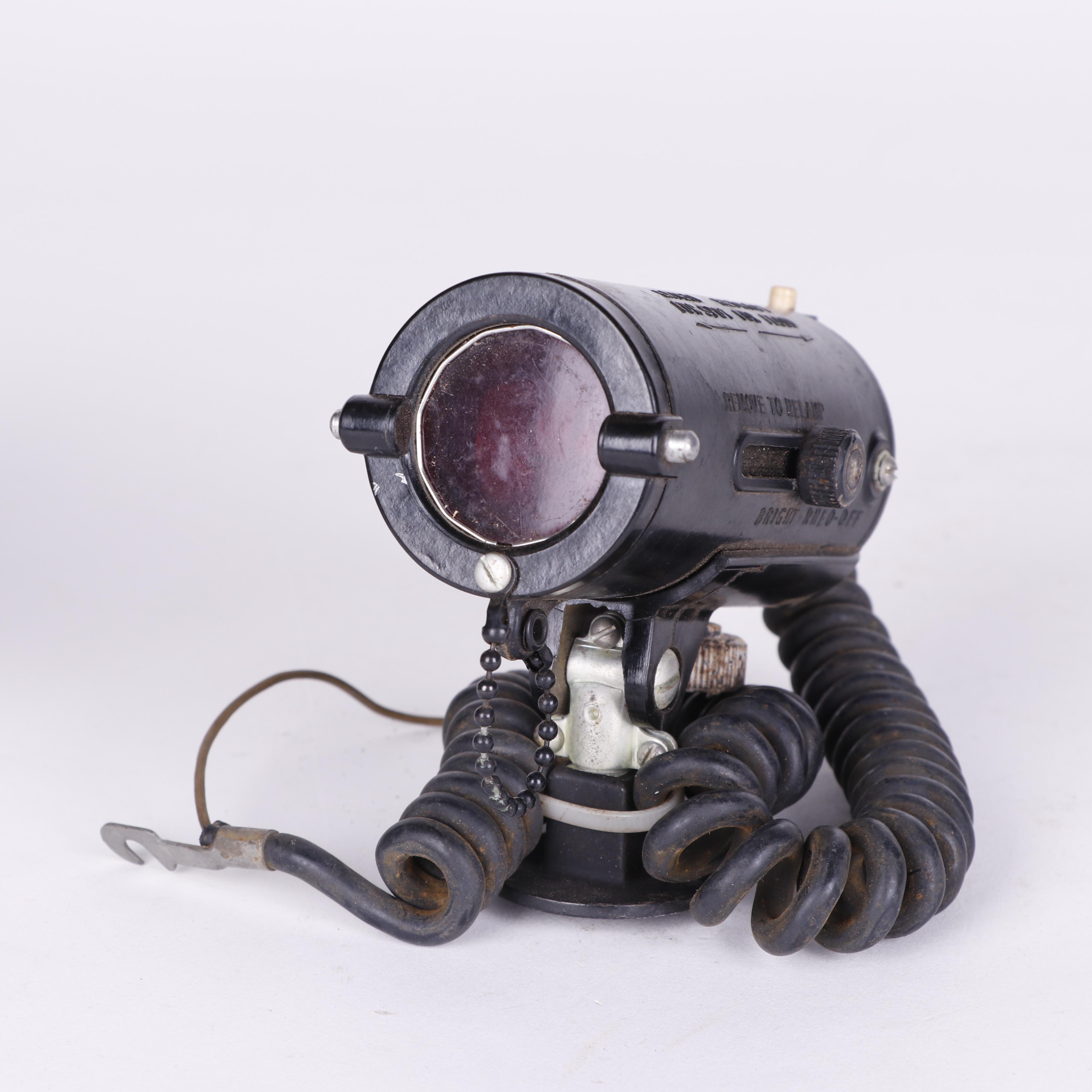 Spot Lights on Mounts with Removable Red Lens