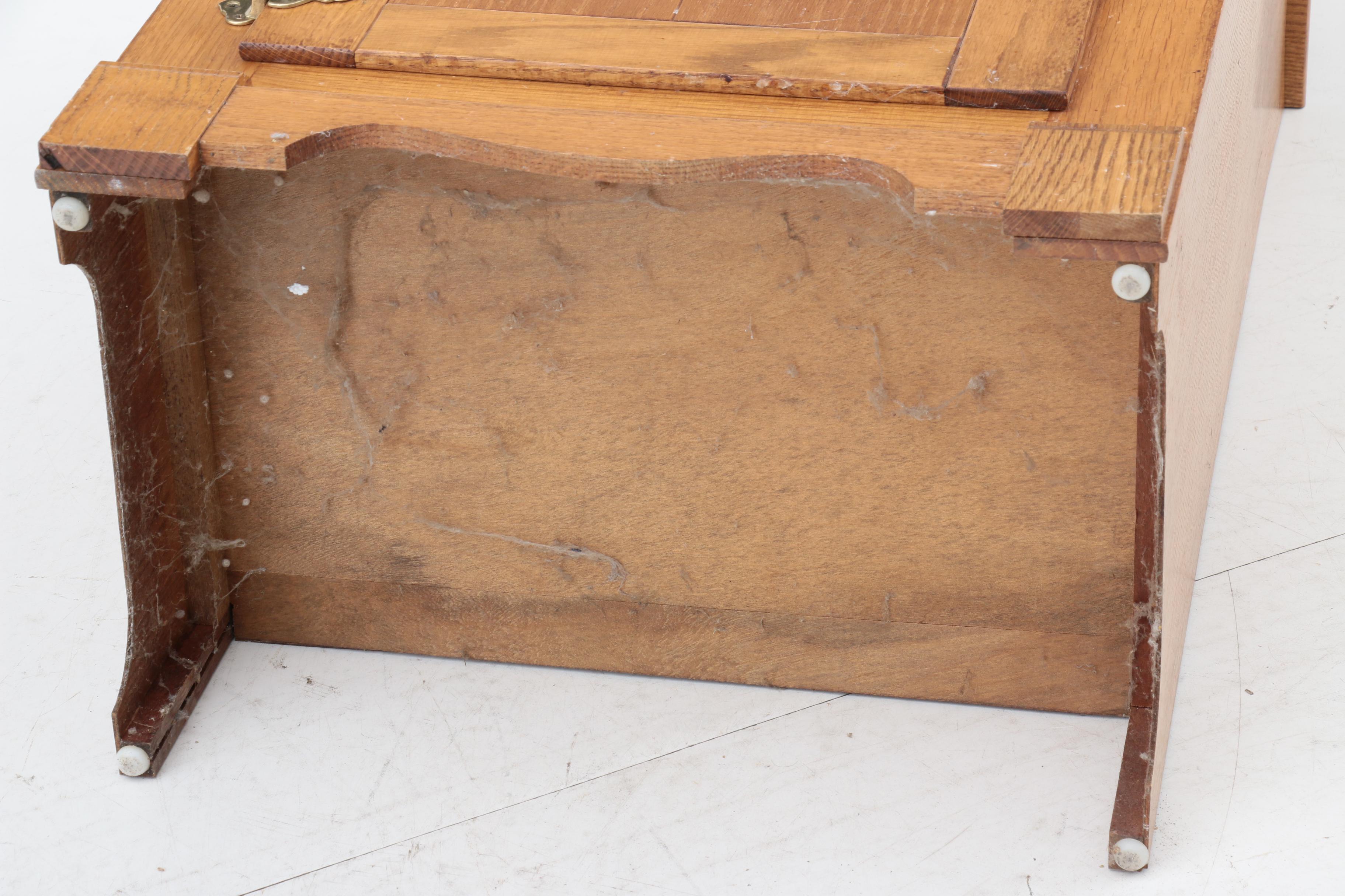 Oak Ice Box Style Cabinet by Polar, Late 20th Century