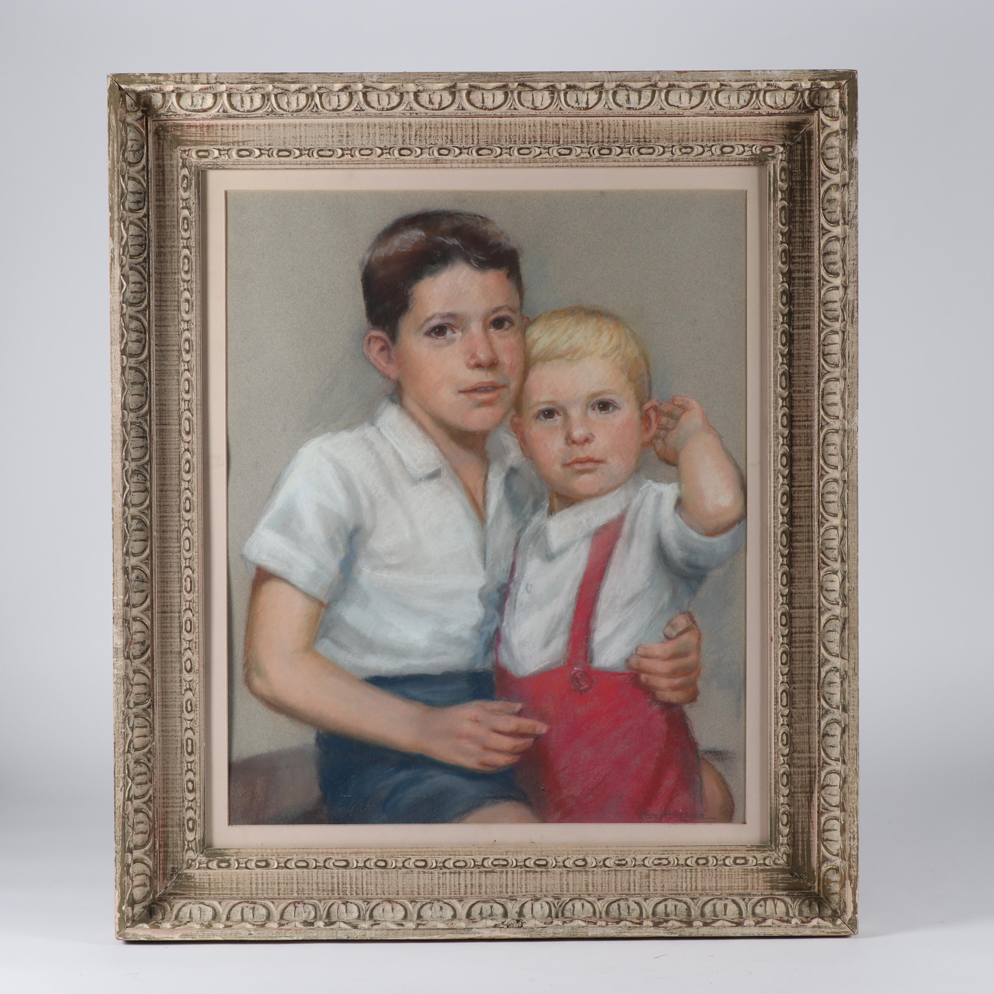 Mary Hargrave Pastel Portrait