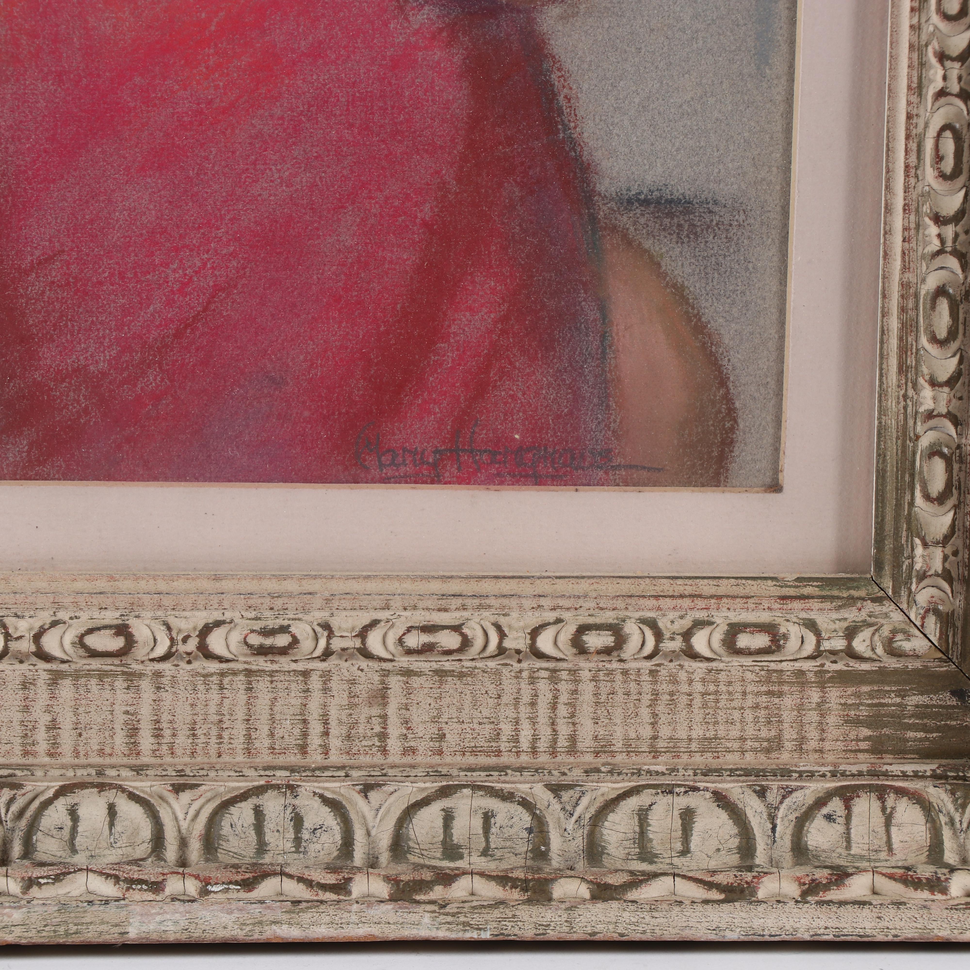 Mary Hargrave Pastel Portrait