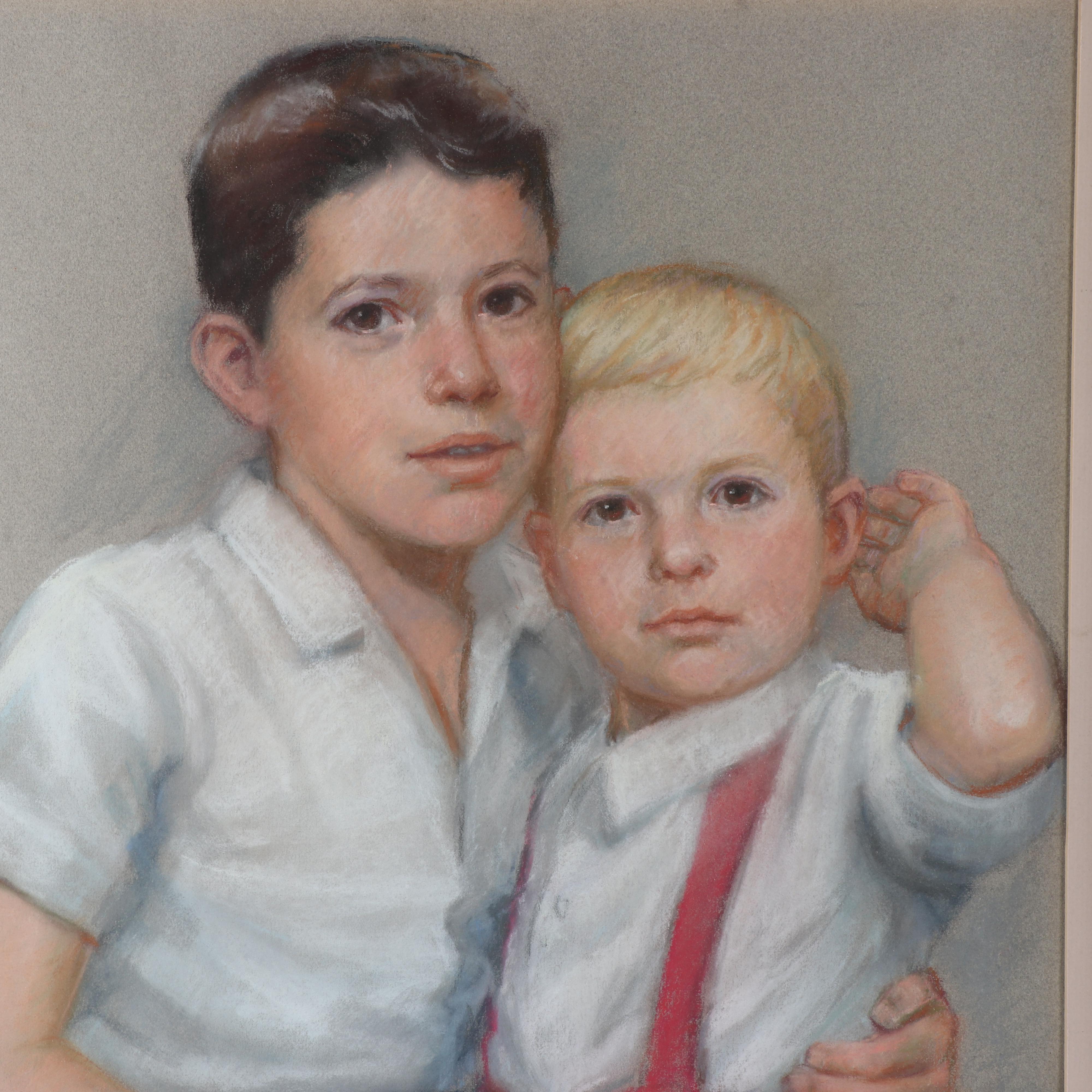 Mary Hargrave Pastel Portrait