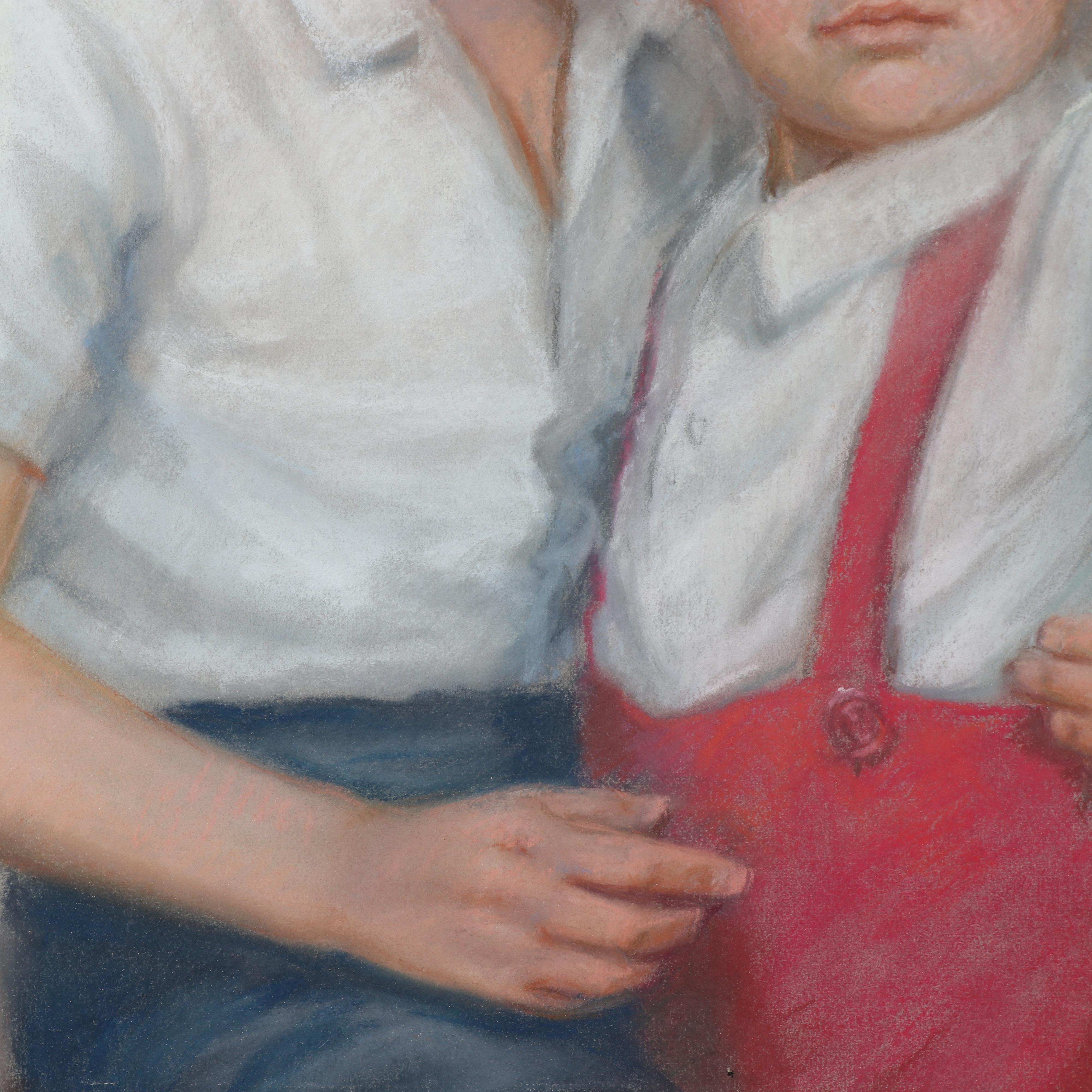 Mary Hargrave Pastel Portrait