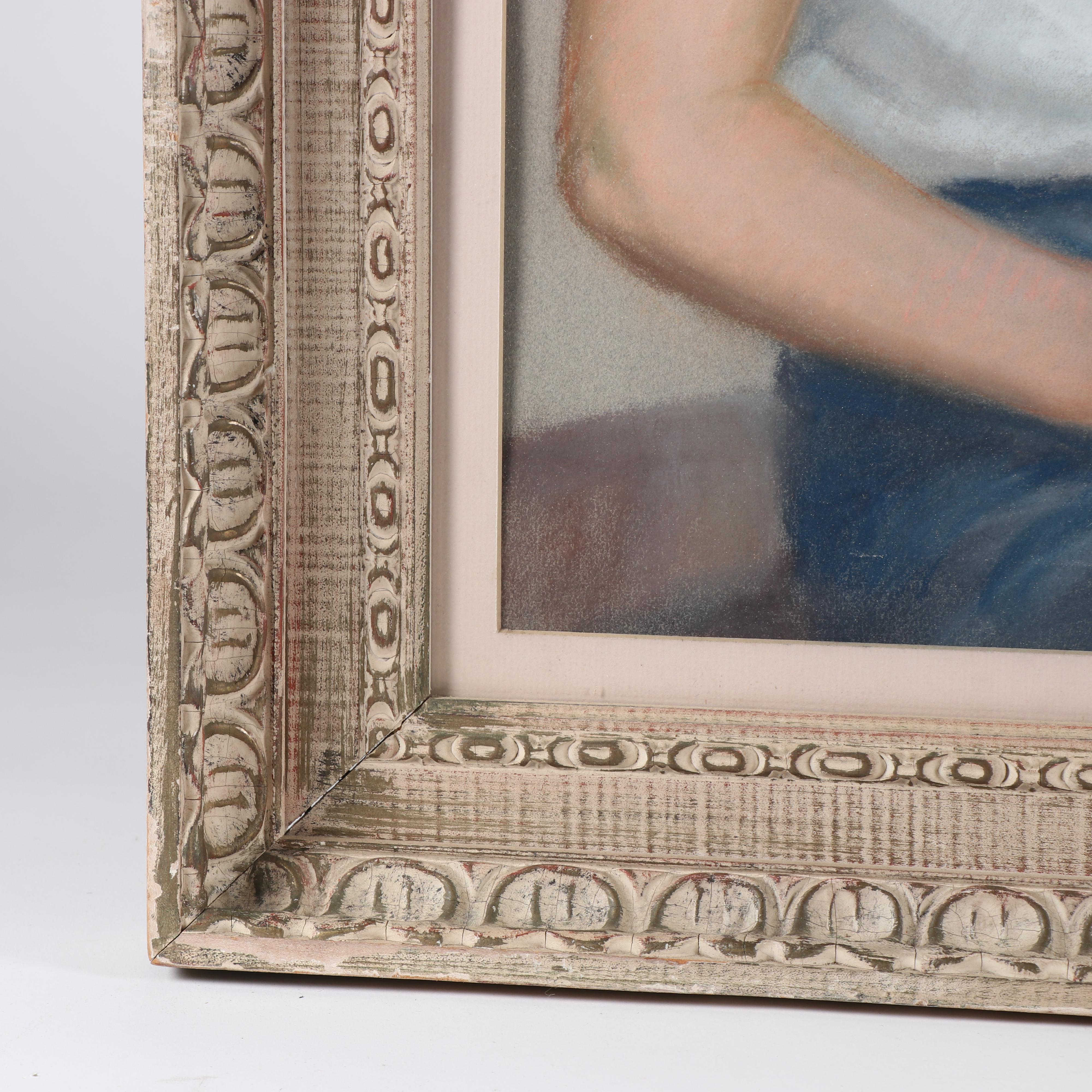 Mary Hargrave Pastel Portrait