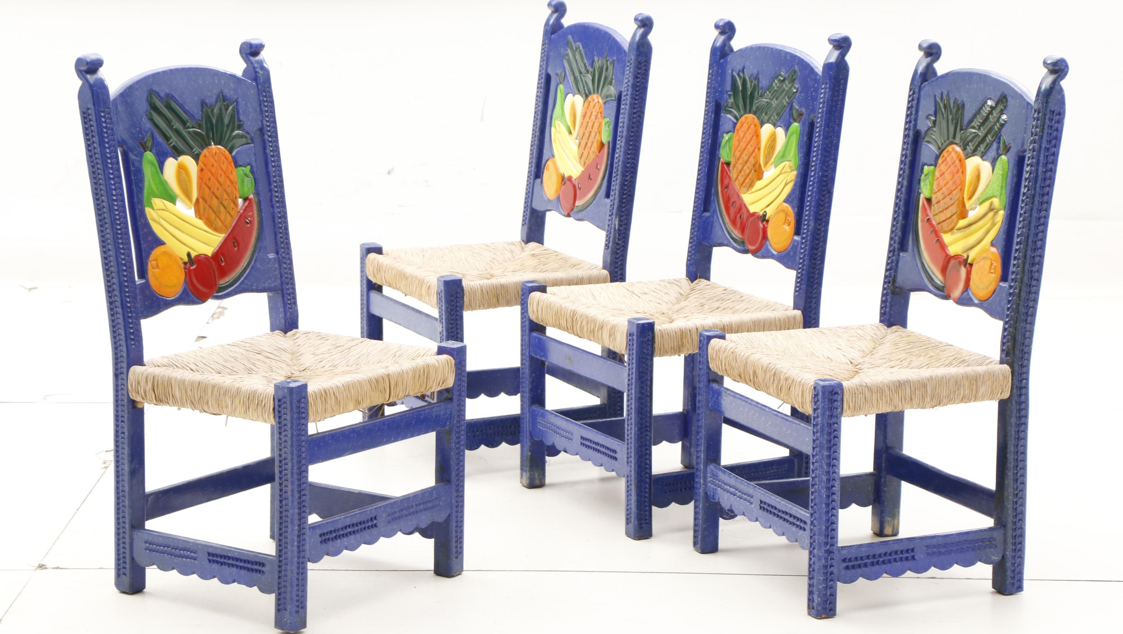 Mexican Folk Art Table and Chairs