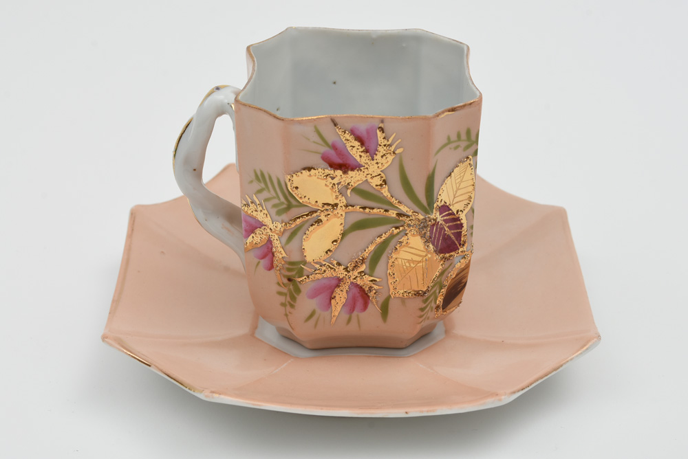 Various Vintage Bone China and Porcelain Tea Cups and Saucers