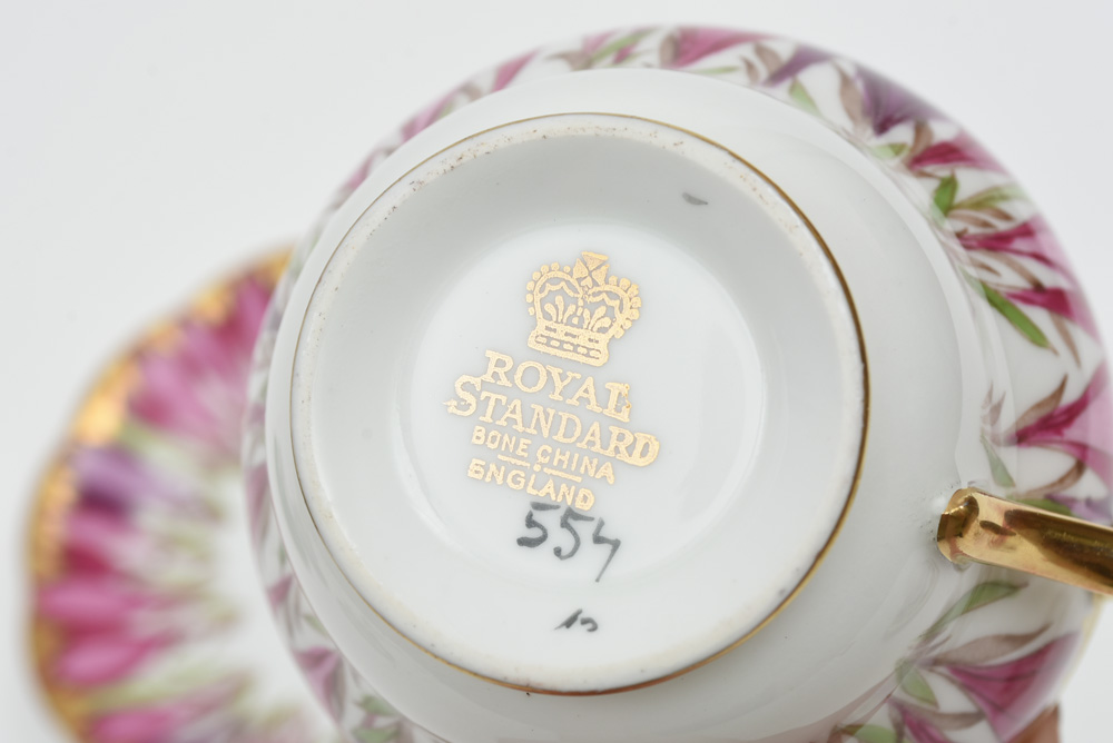 Various Vintage Bone China and Porcelain Tea Cups and Saucers