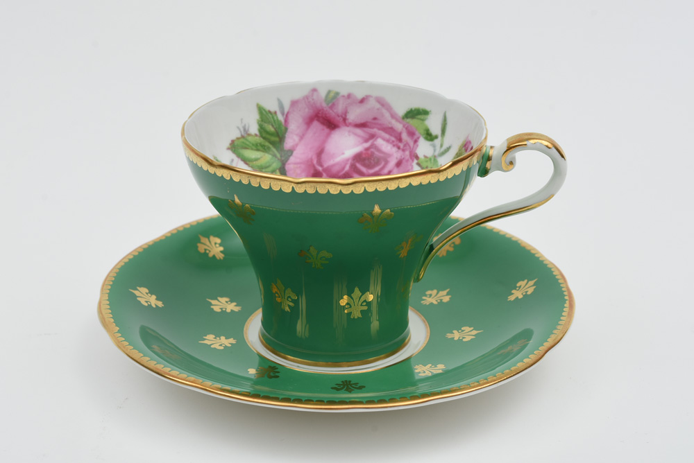 Various Vintage Bone China and Porcelain Tea Cups and Saucers