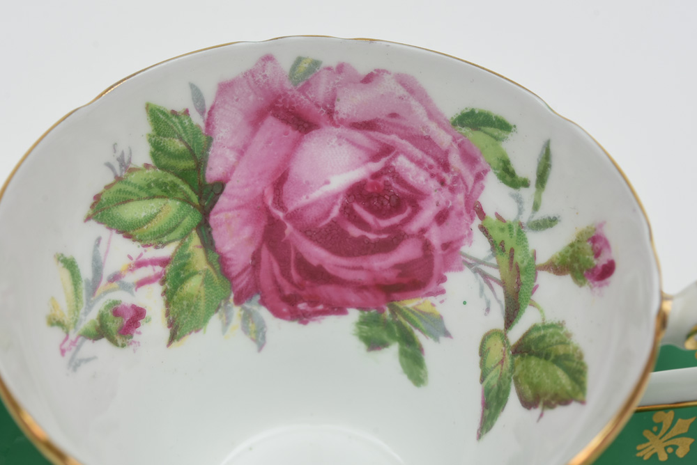 Various Vintage Bone China and Porcelain Tea Cups and Saucers