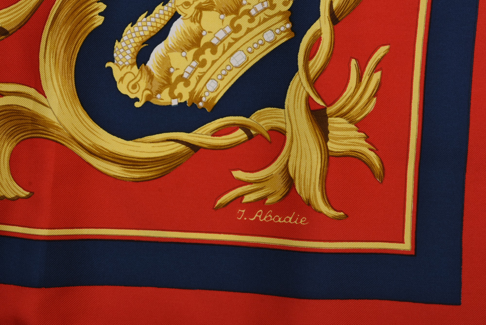 Vintage Hermès at Bonwit Teller Silk Scarf