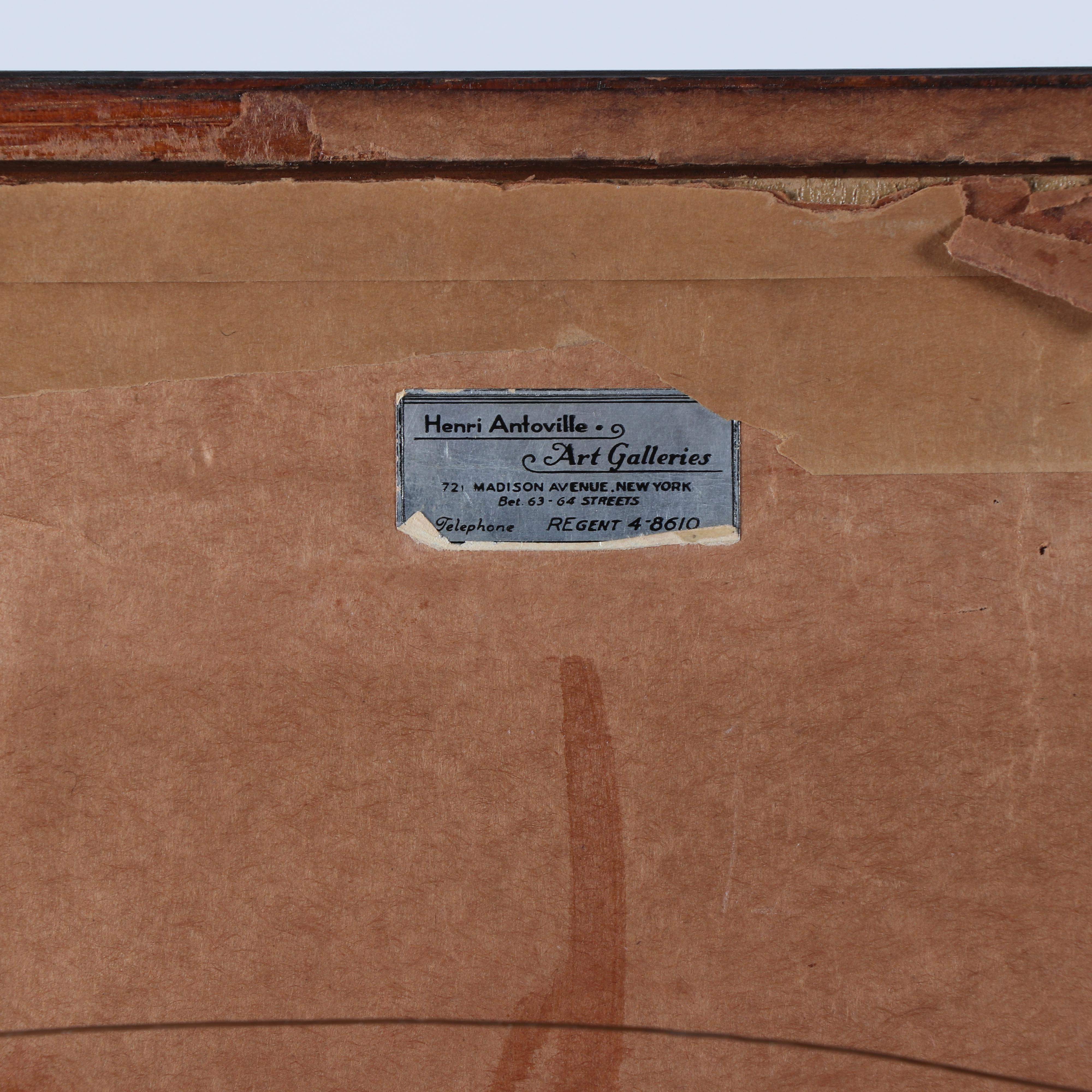 Joseph Levin Watercolor Painting