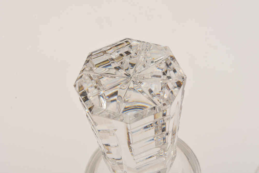 Pair of Waterford Crystal "Lismore" Wine Decanters