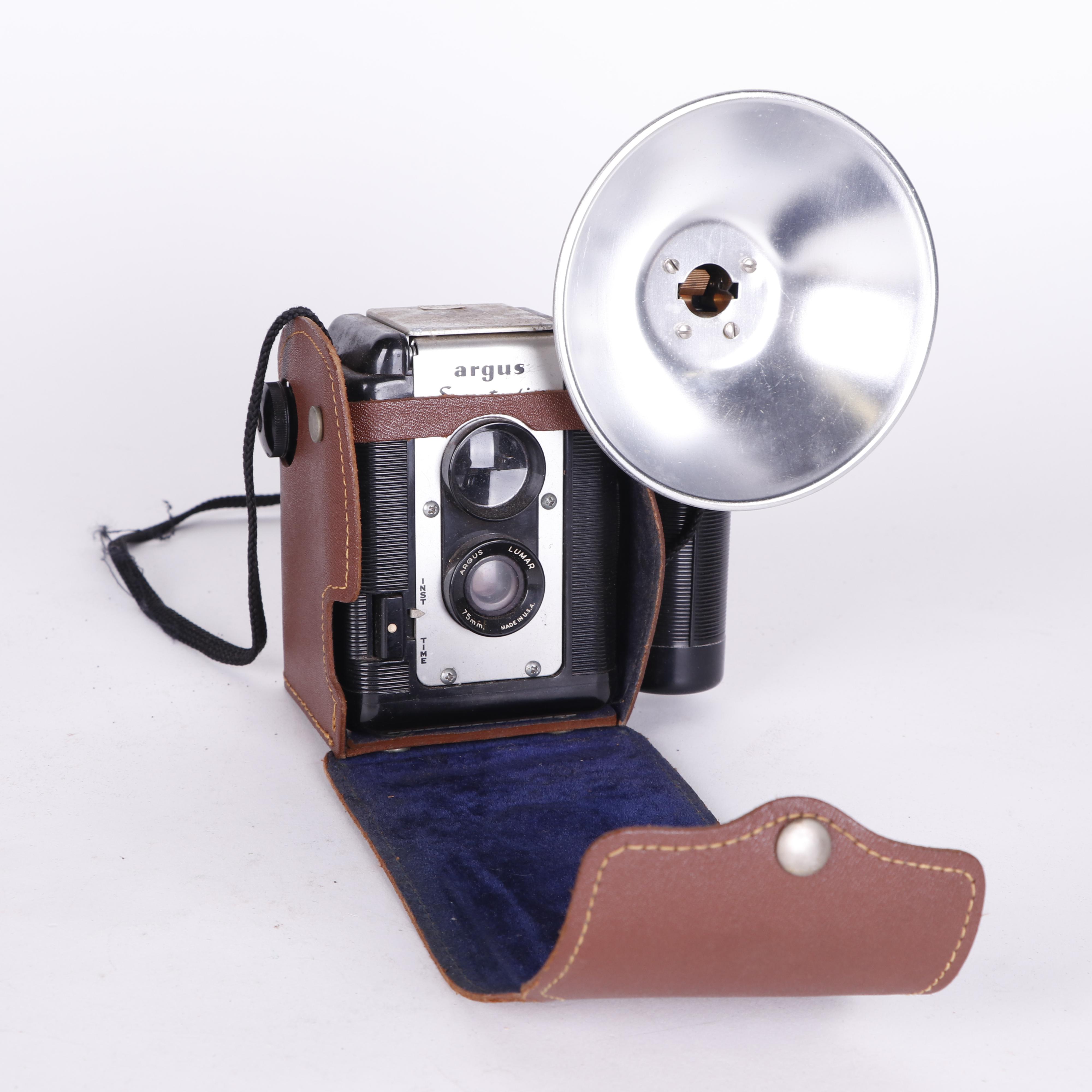 Argus Cameras with Accessories