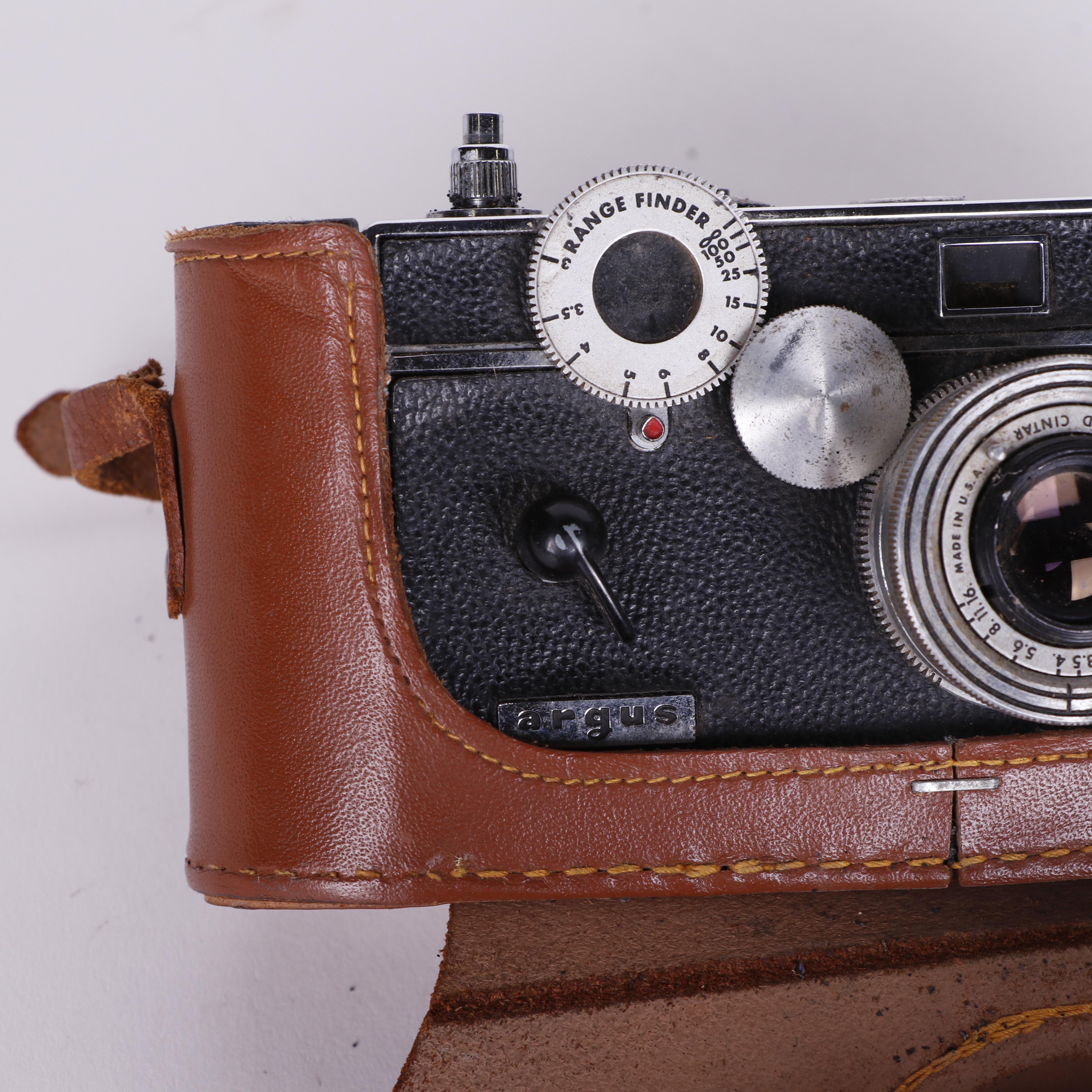 Argus Cameras with Accessories