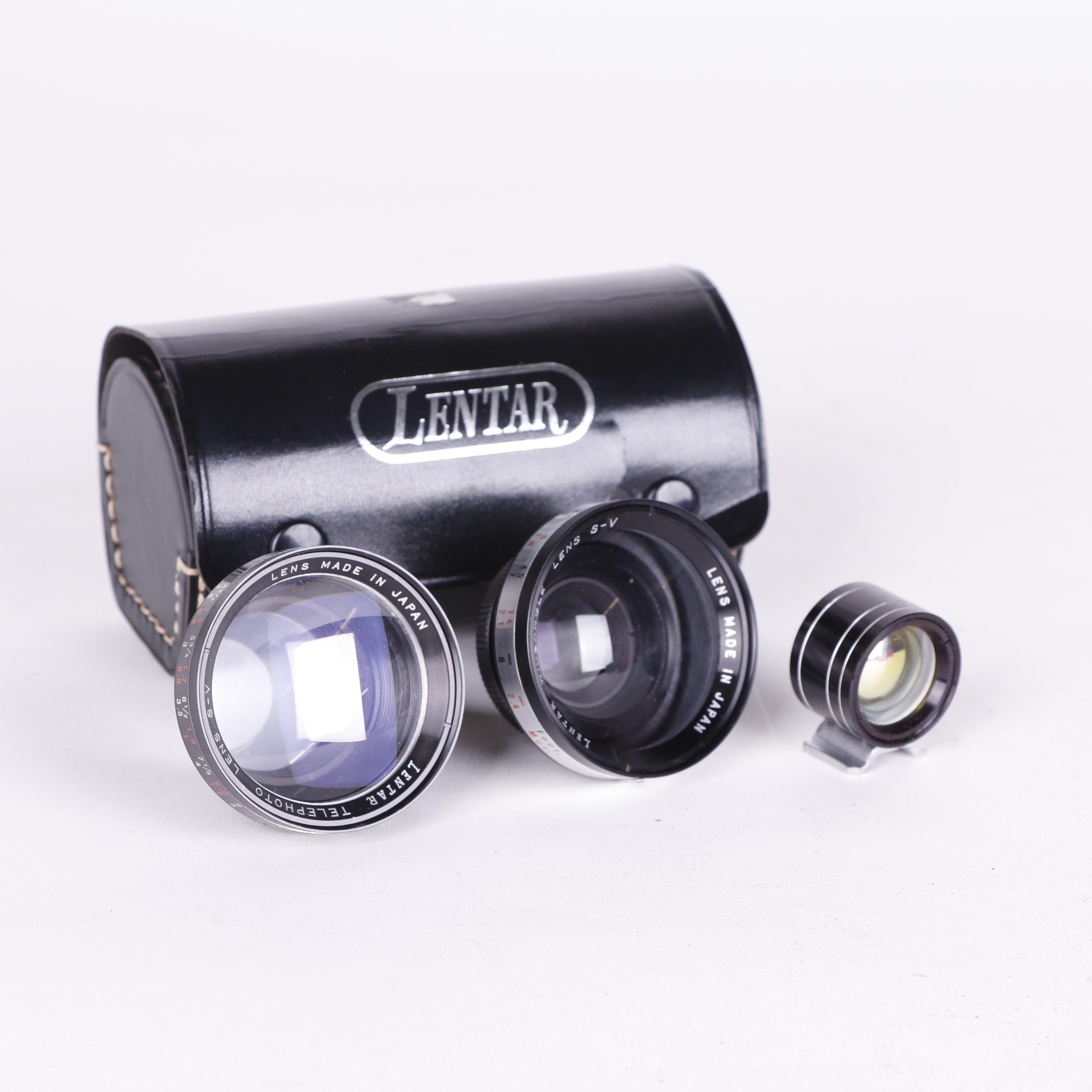 Argus Cameras with Accessories