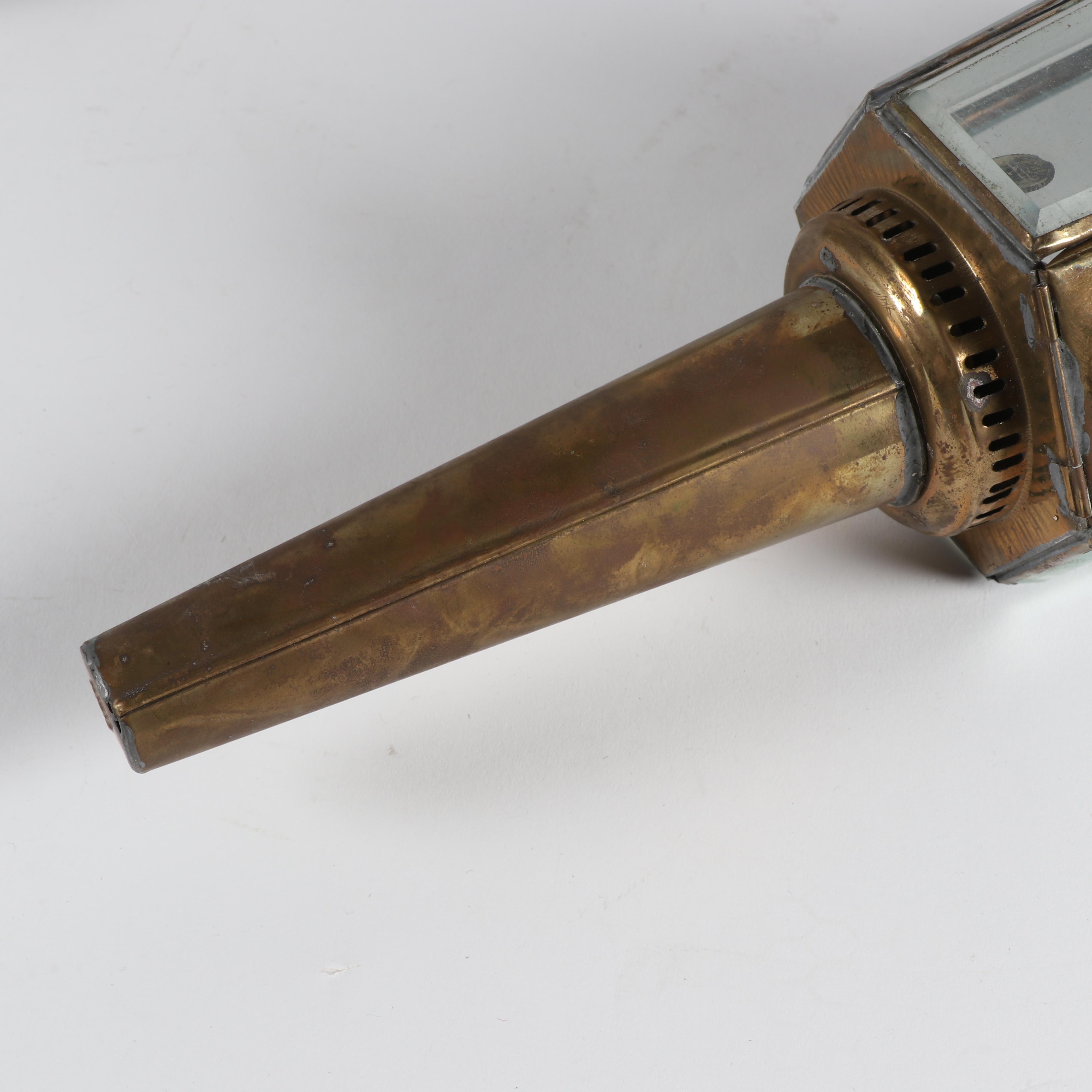 Metal Carriage Lanterns with Holders, Late 19th - Early 20th Century