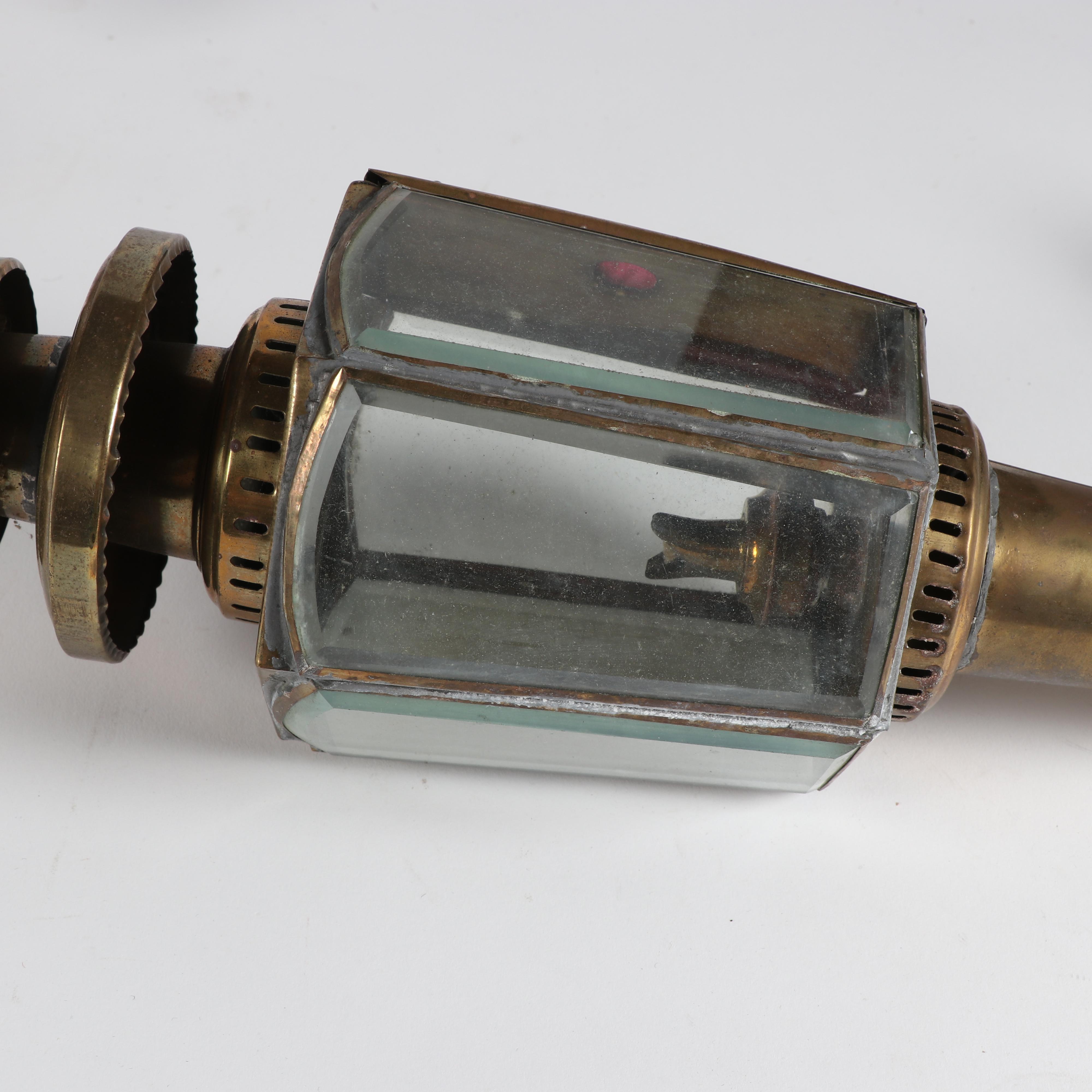 Metal Carriage Lanterns with Holders, Late 19th - Early 20th Century