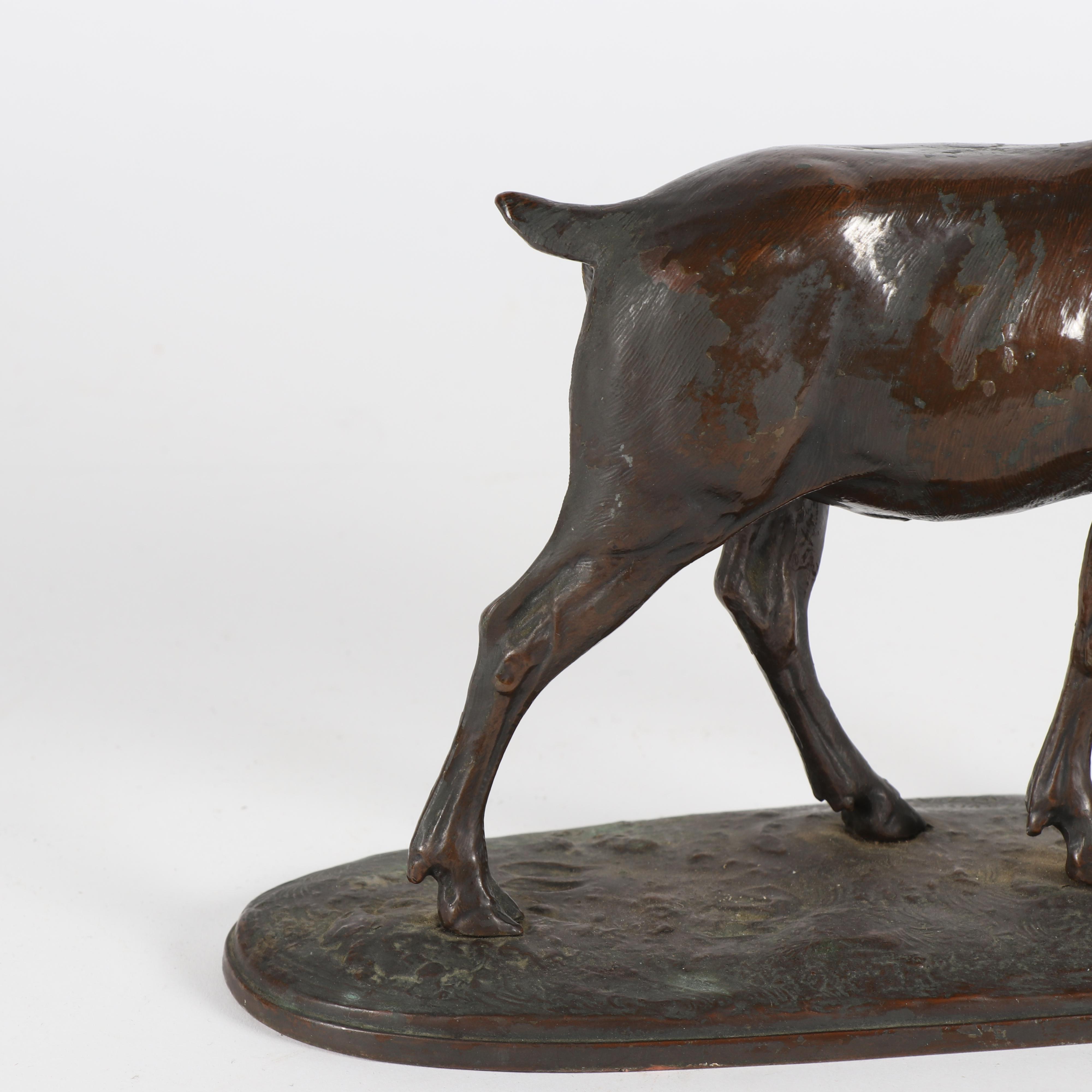 Louis Paul Jonas Studios Bronze Metallic Moose Sculpture