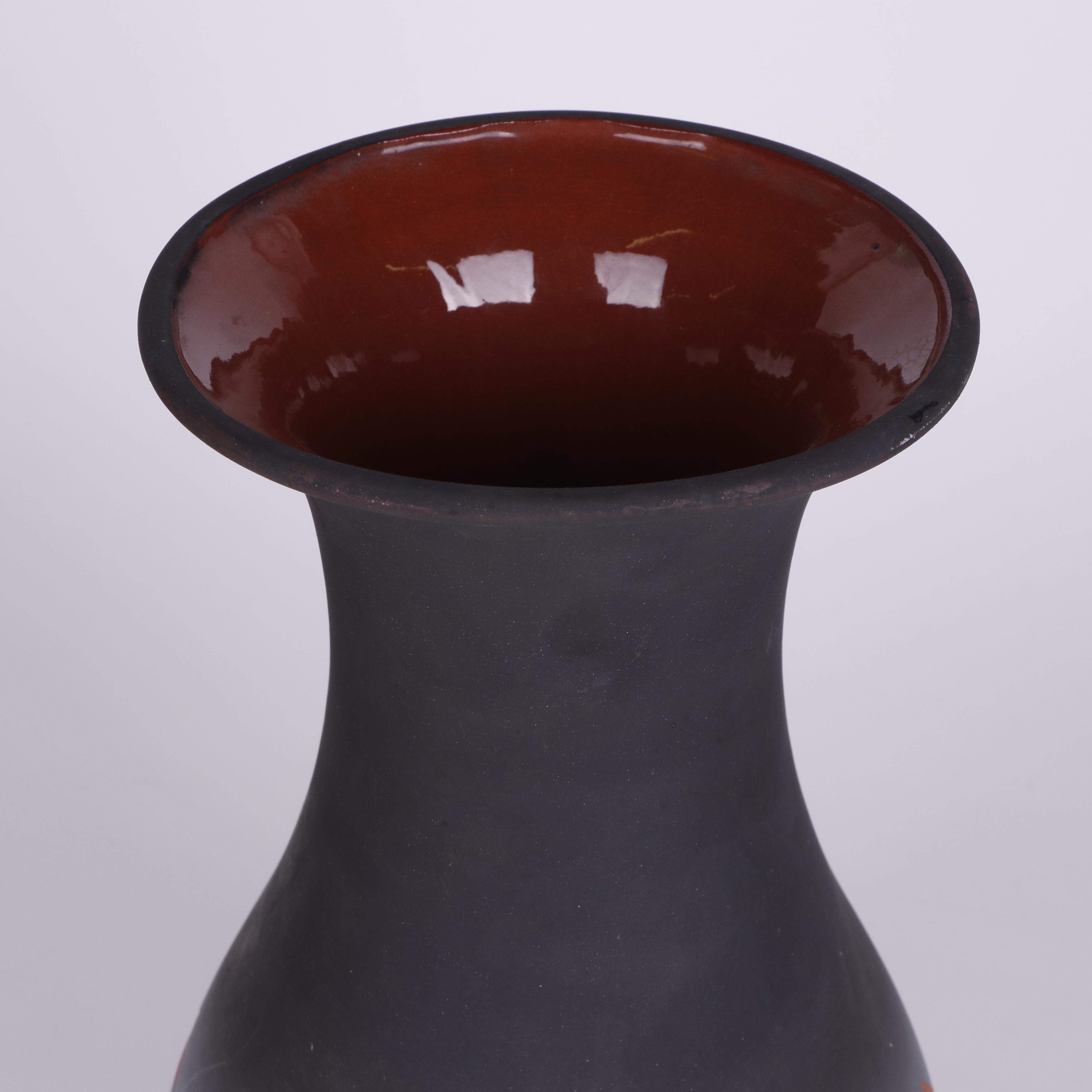 Southwestern Style Signed Ceramic Vase