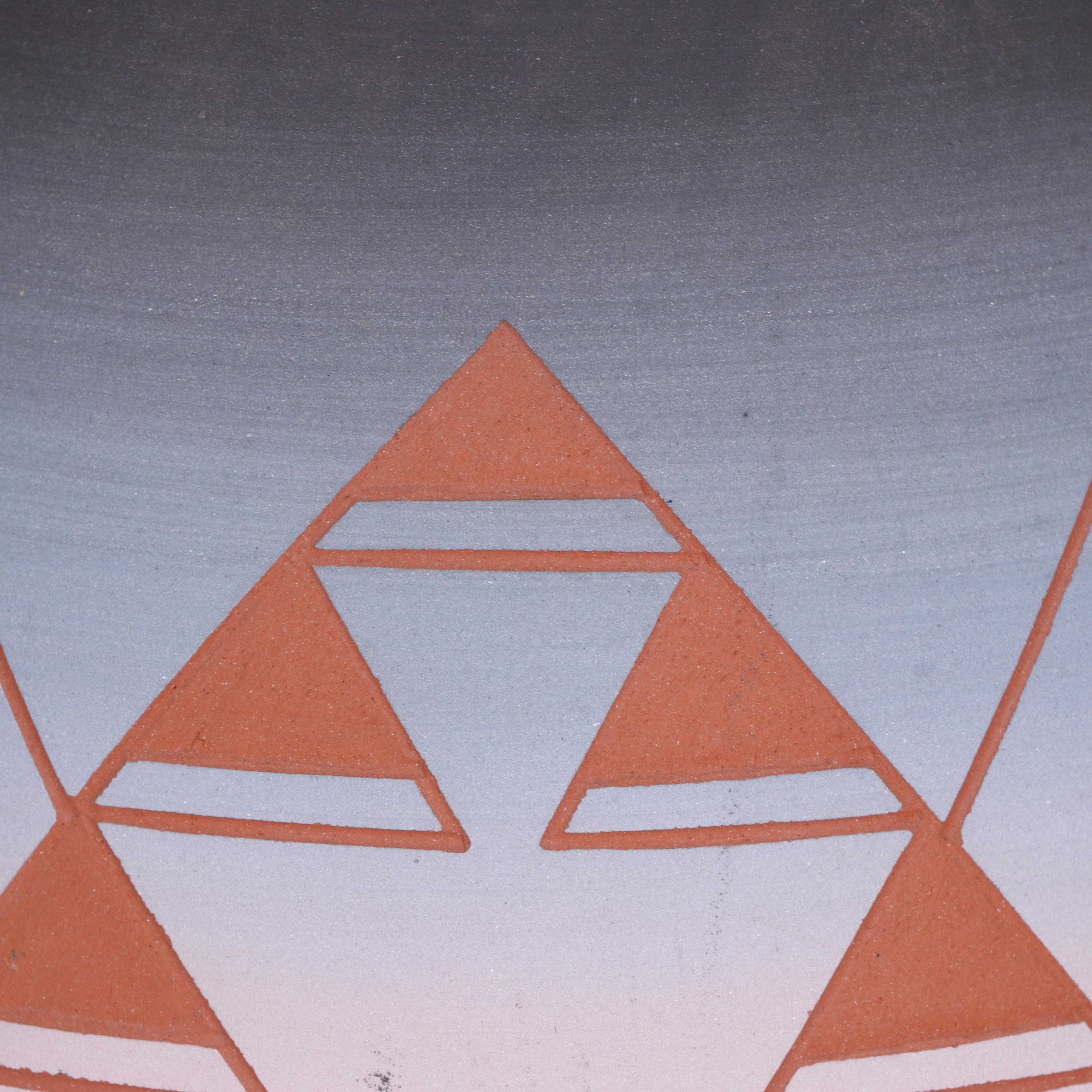 Southwestern Style Signed Ceramic Vase