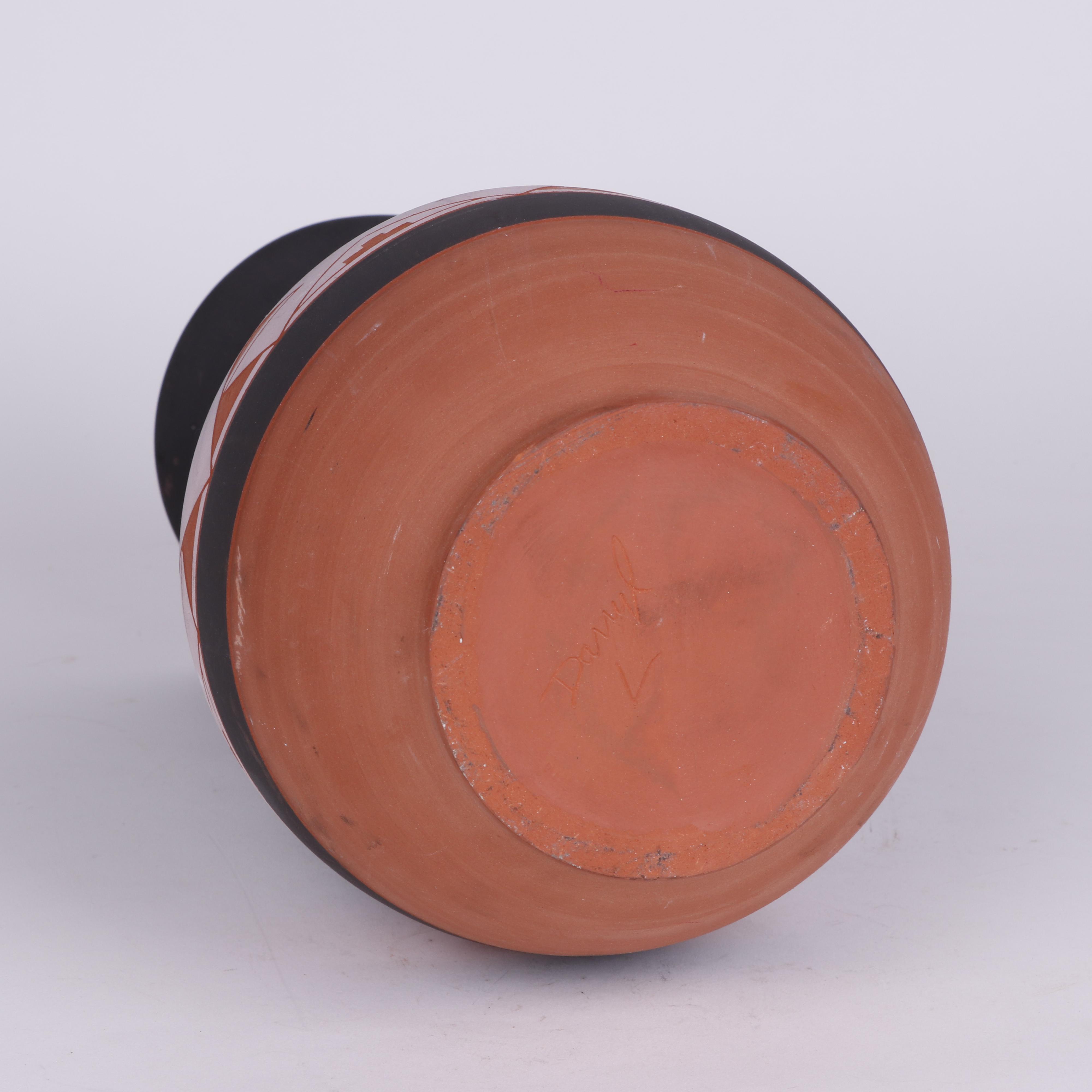 Southwestern Style Signed Ceramic Vase