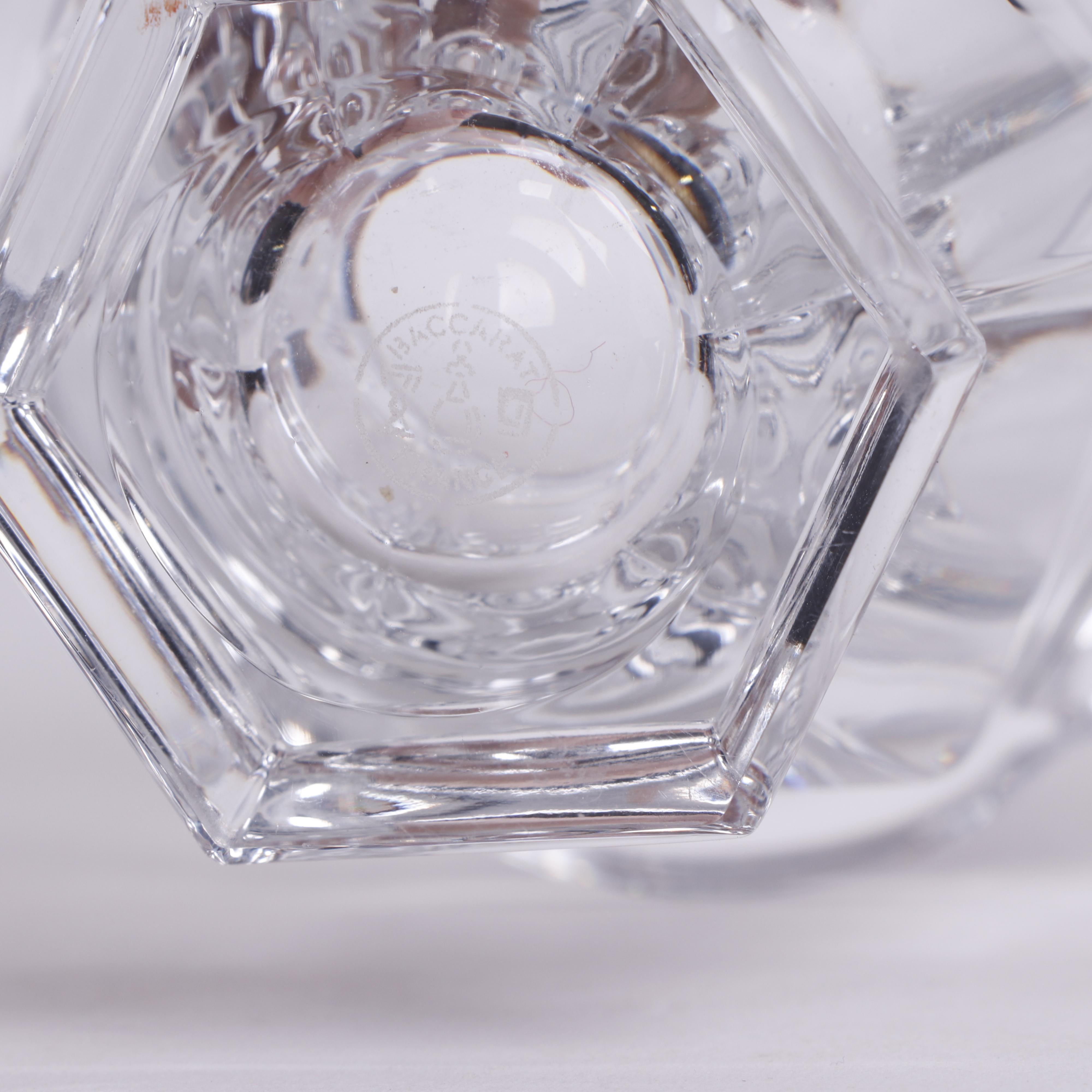 Baccarat Crystal "Bretagne" Mustard Jar